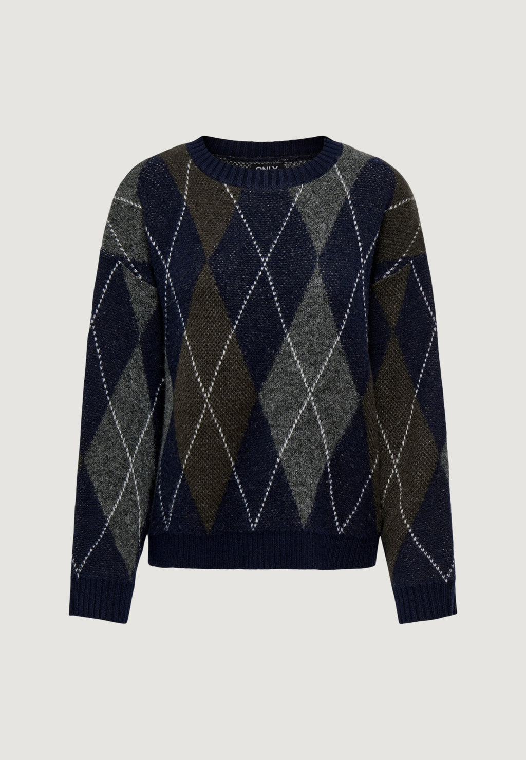 Pullover Only Onlrhombus Argyle Pullover Knt Noos