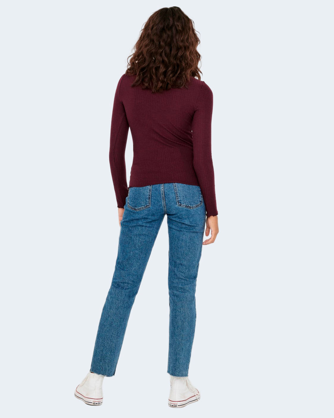 turtleneck Only EMMA L/S HIGH NECK TOP NOOS JRS