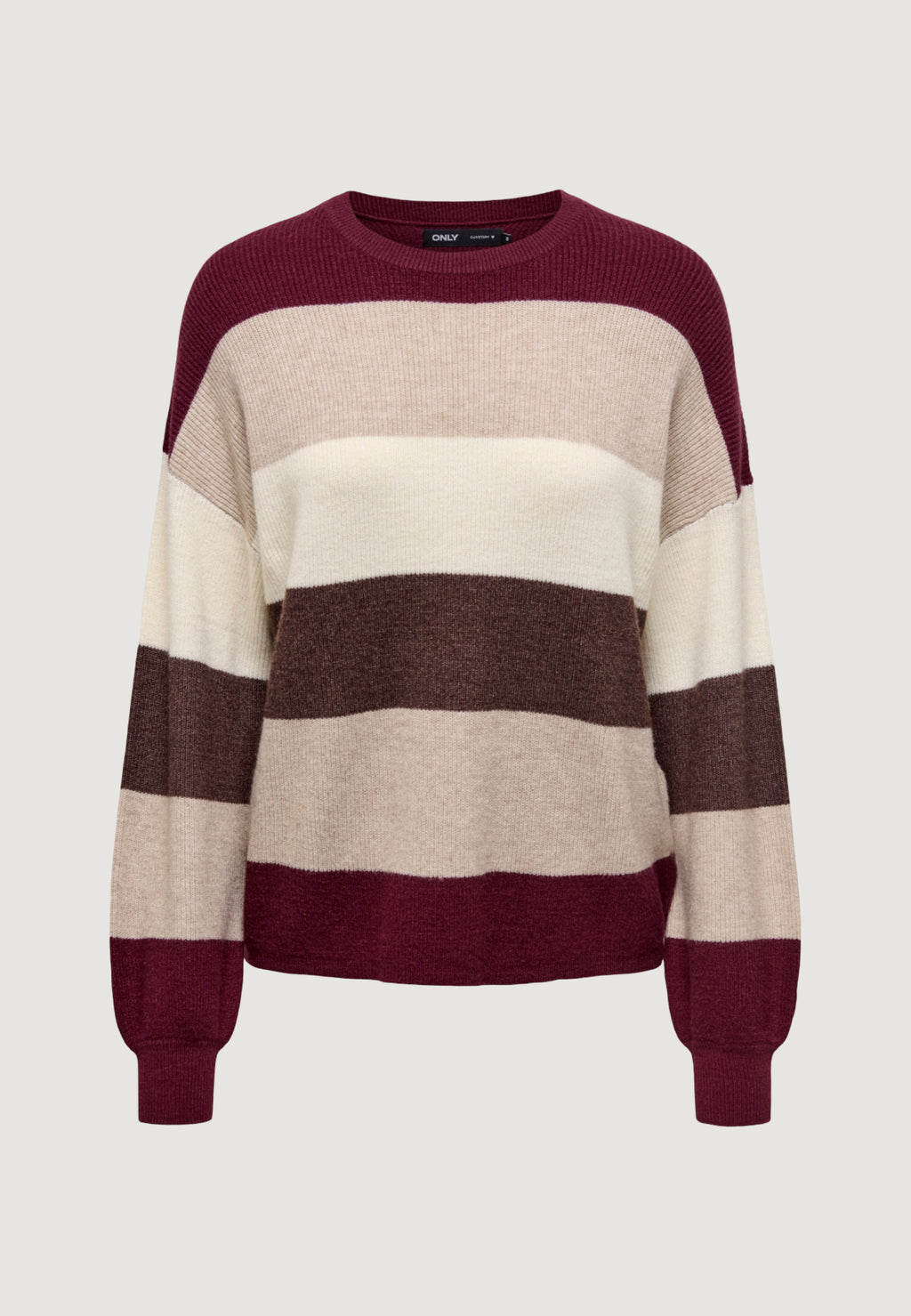 Maglione Only ONLATIA L/S STRIPE PULLOV KNT NOOS