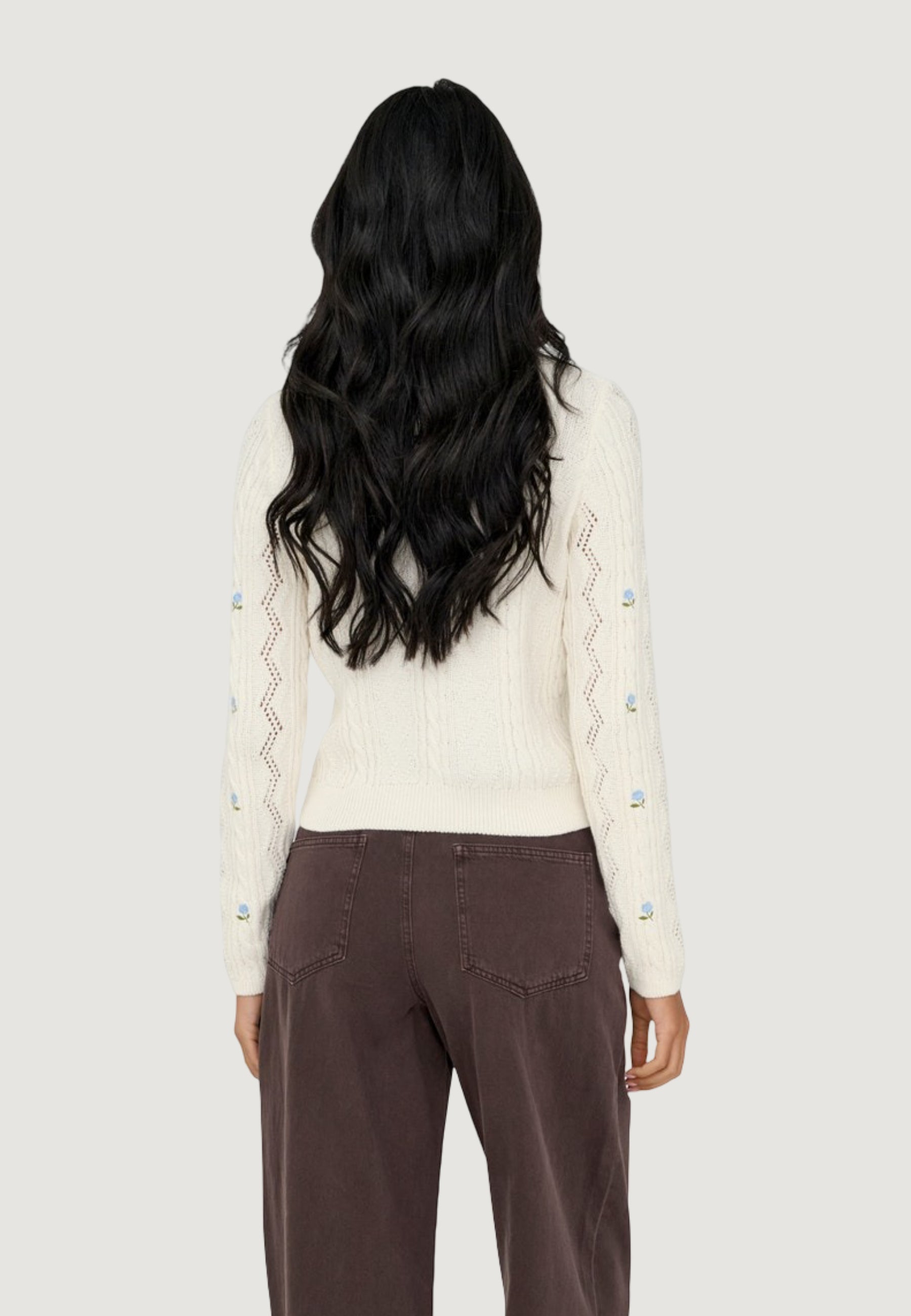 Pullover Only Onlrita Life Ls Embr Cable Knt Noos