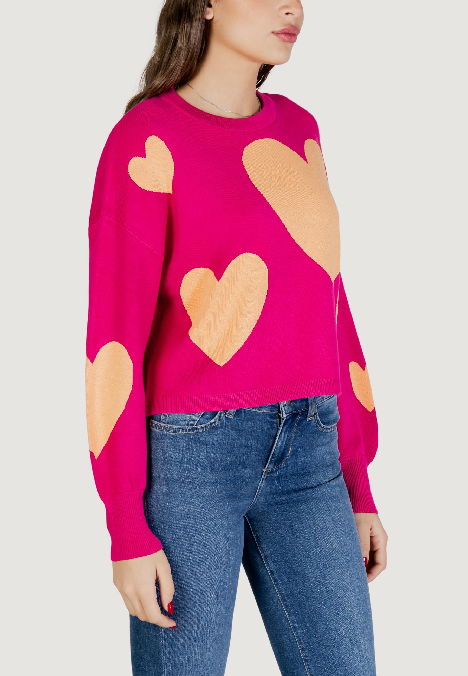 Pullover Only Onlmontana Ls Jq O-Neck Cc Knt