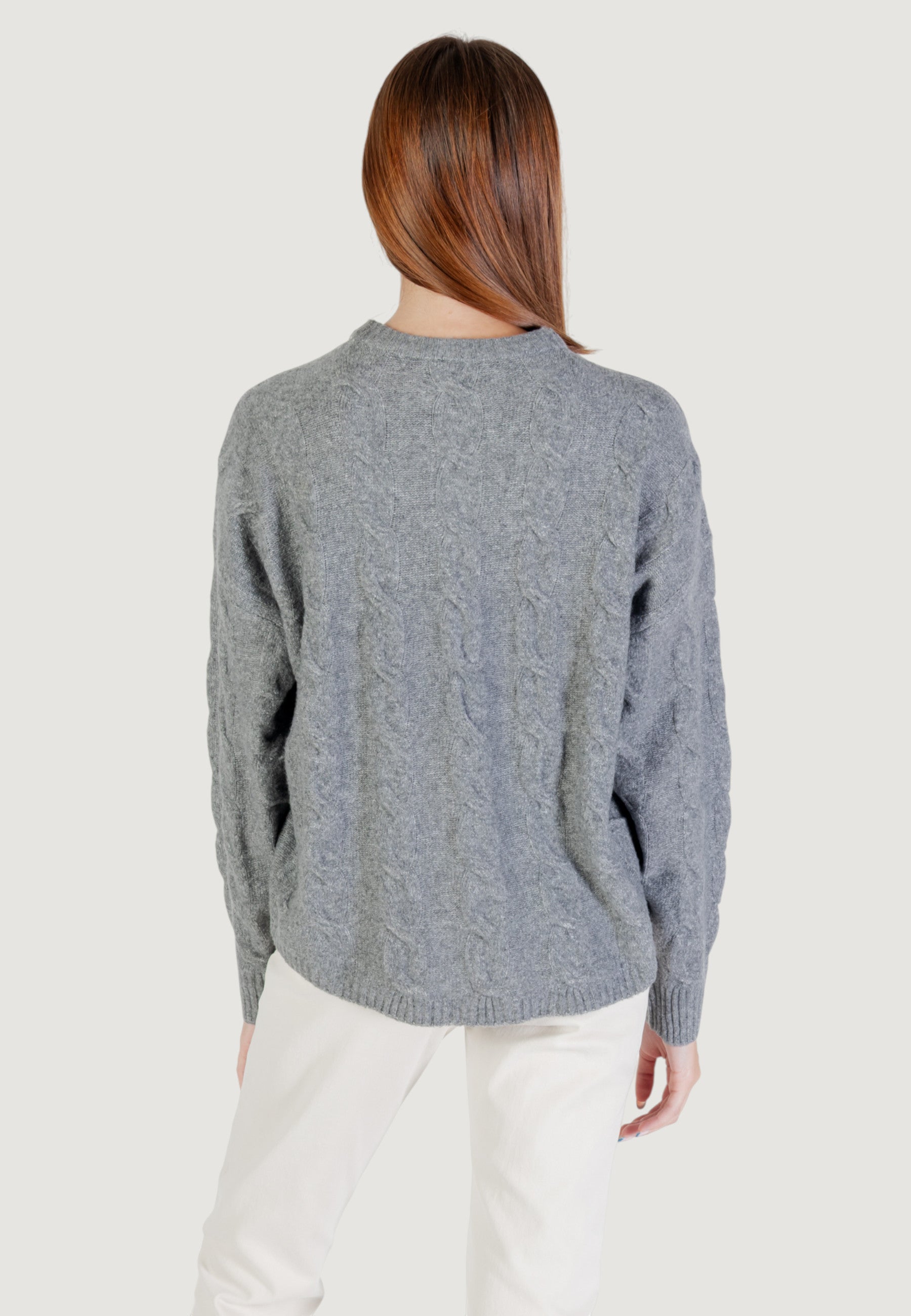 Maglione Only ONLJEANETT LIFE LS CABLE O-NECK CC KNT