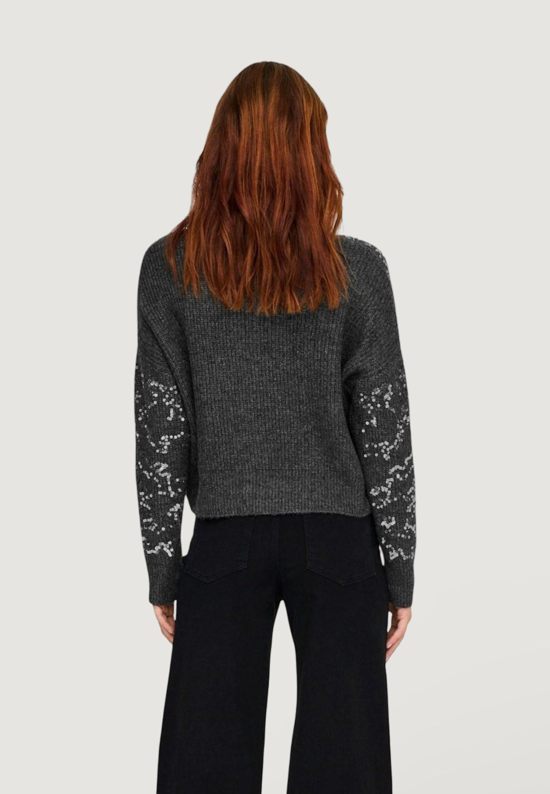 Maglione Only Onlalta Ls Sequin O-Neck Knt