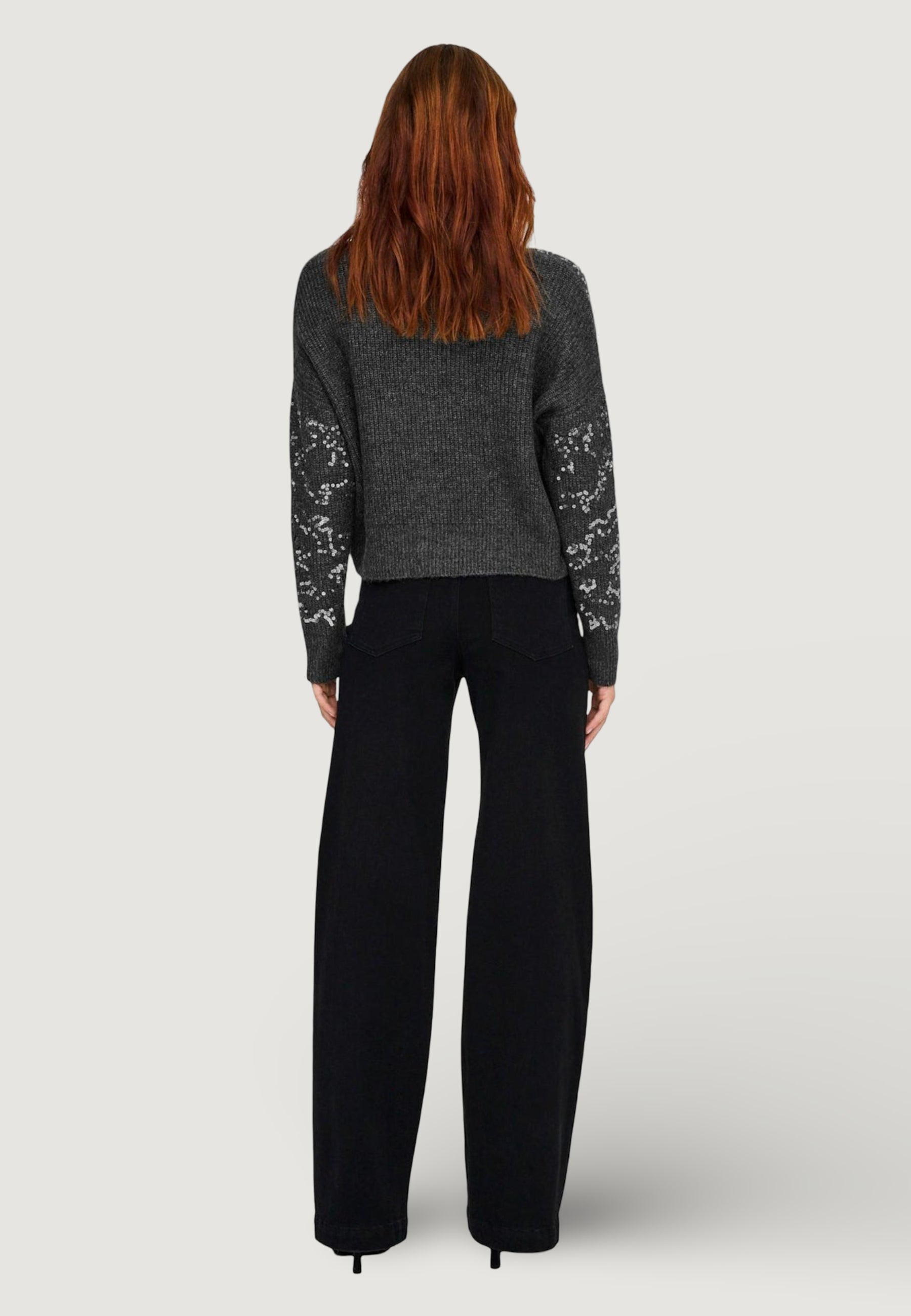 Maglione Only Onlalta Ls Sequin O-Neck Knt
