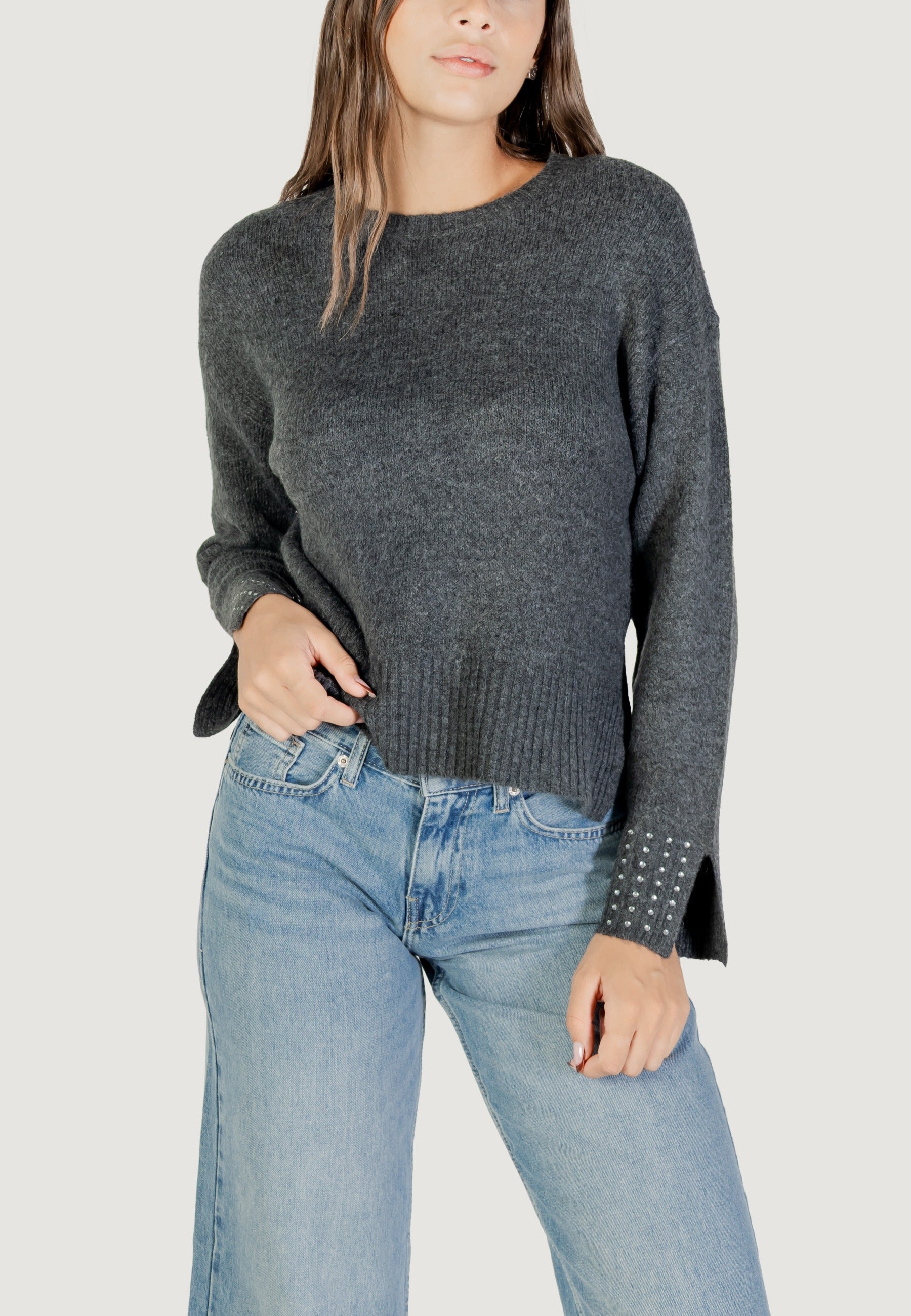 Maglione Only Onlohio Ls O-Neck Bling Pullover Knt