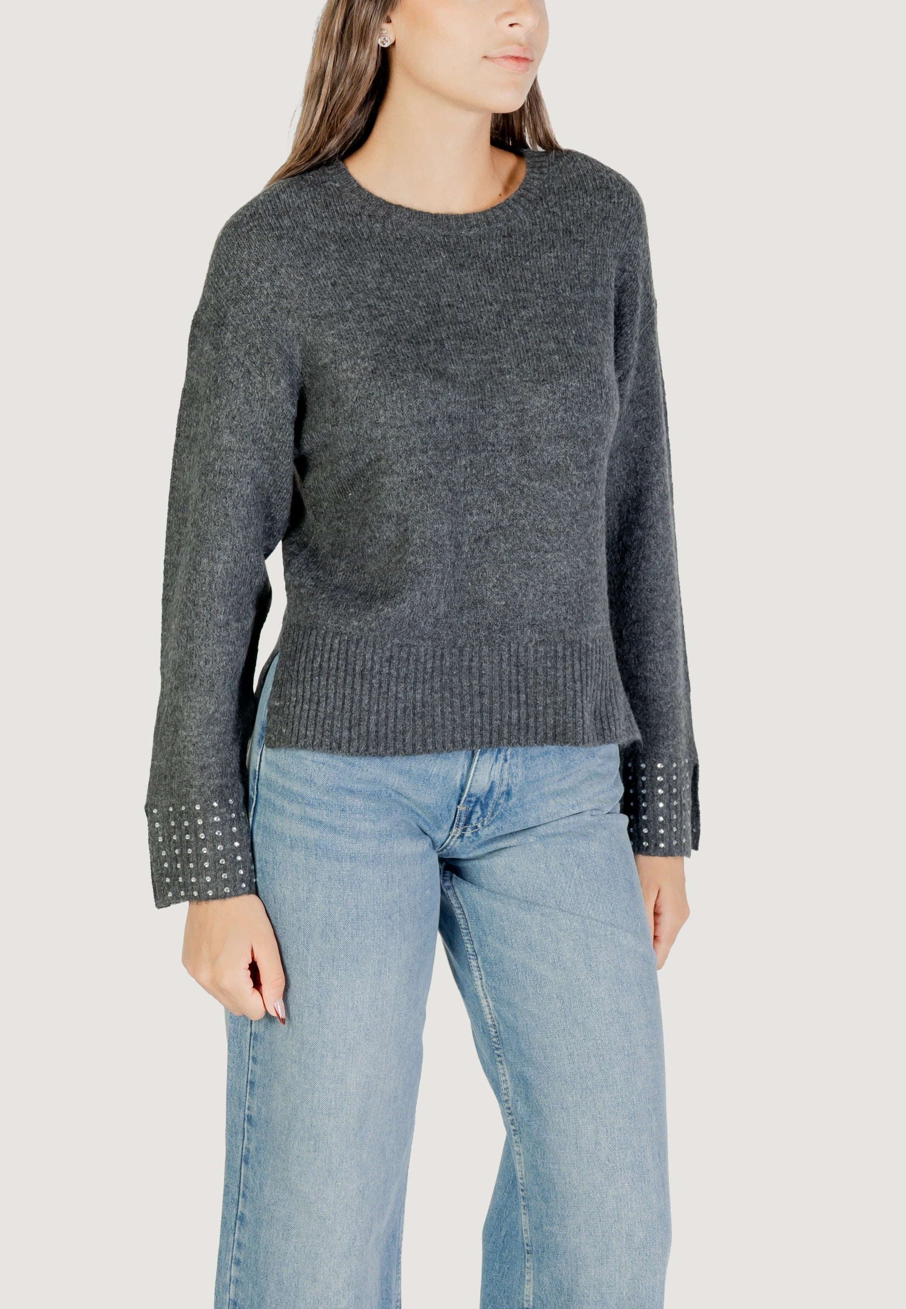 Maglione Only Onlohio Ls O-Neck Bling Pullover Knt