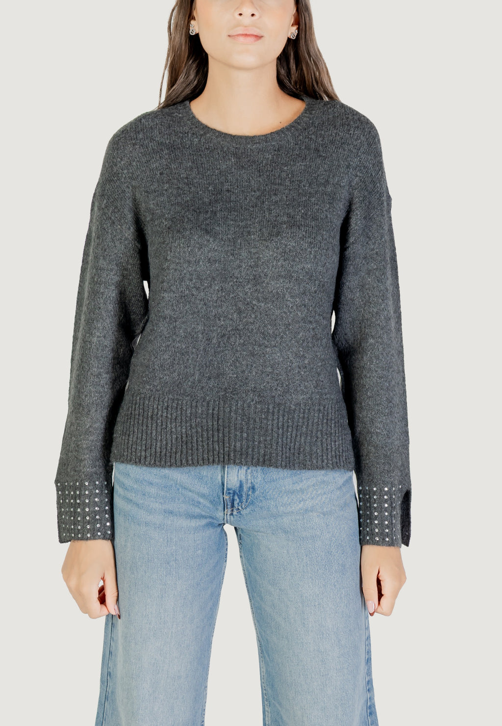 Maglione Only Onlohio Ls O-Neck Bling Pullover Knt
