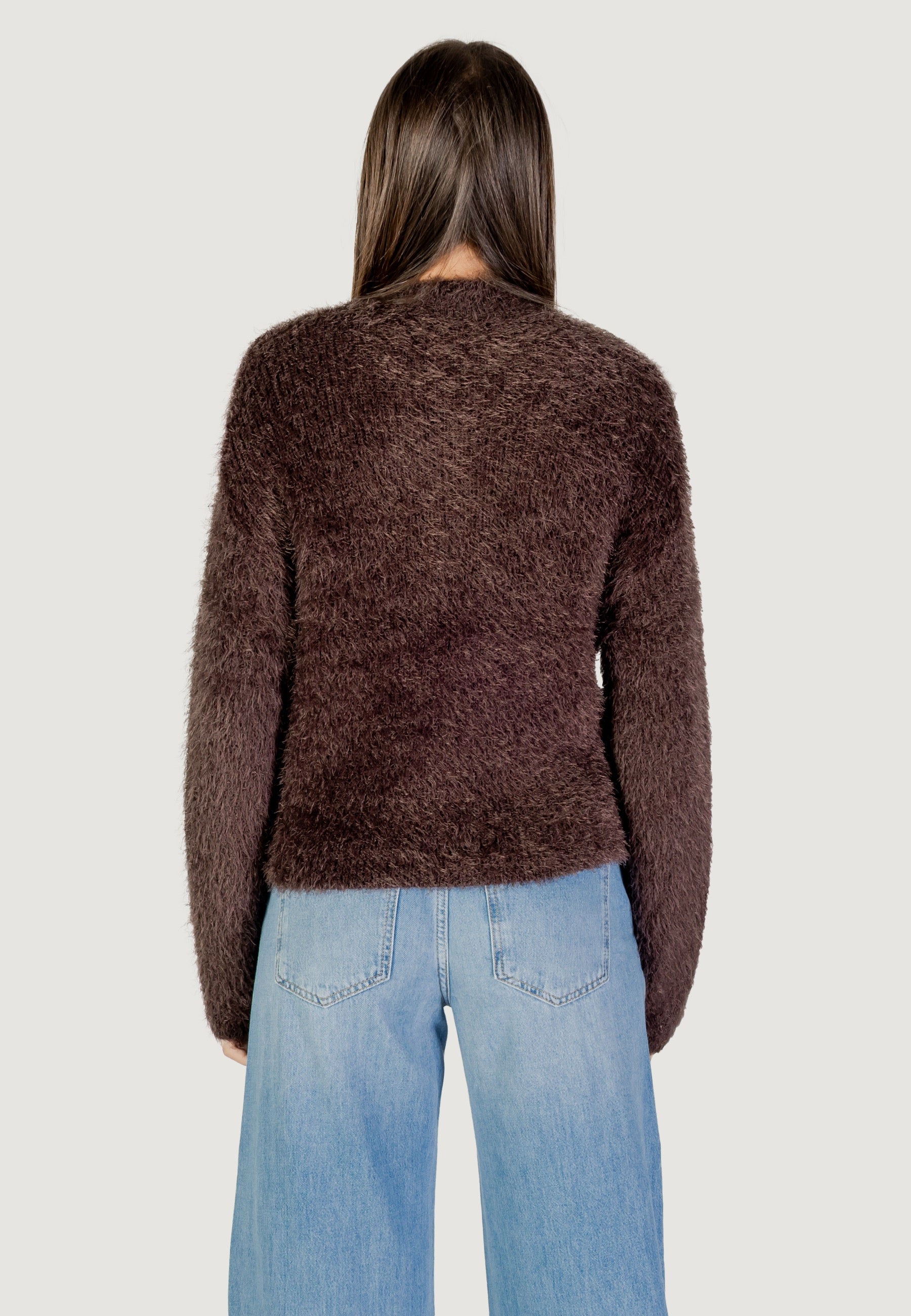 Maglione Only ONLLULU LS RIB HIGHNECK CC KNT
