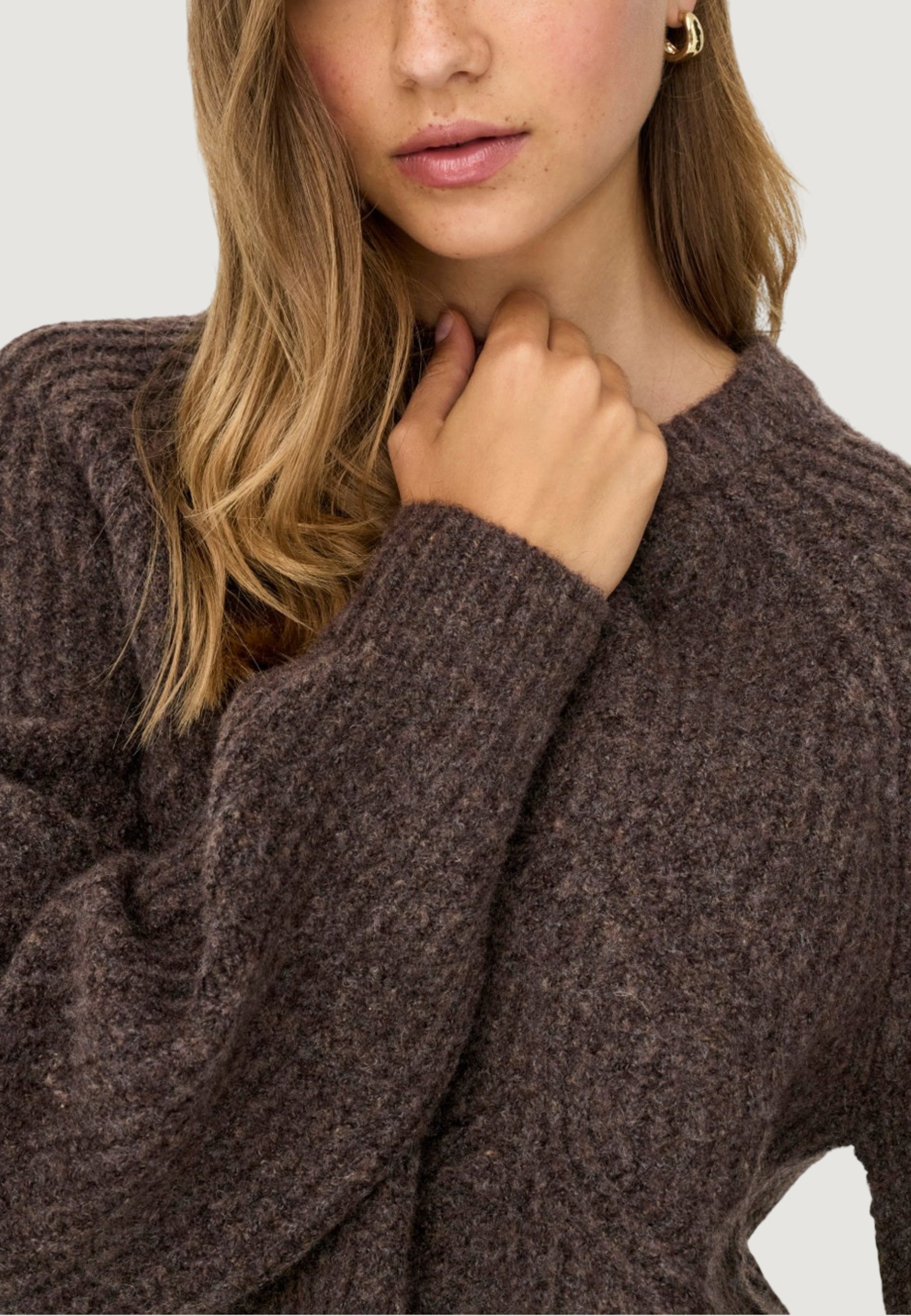 Pullover Only Onlgila Life Ls Structure O-Neck Bf Knt