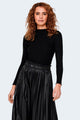 turtleneck Only EMMA L/S HIGH NECK TOP NOOS JRS