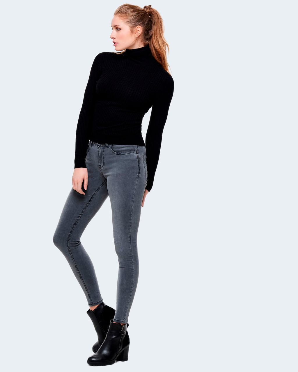 Dolcevita Only  ONLKAROL L/S ROLLNECK KNT NOOS