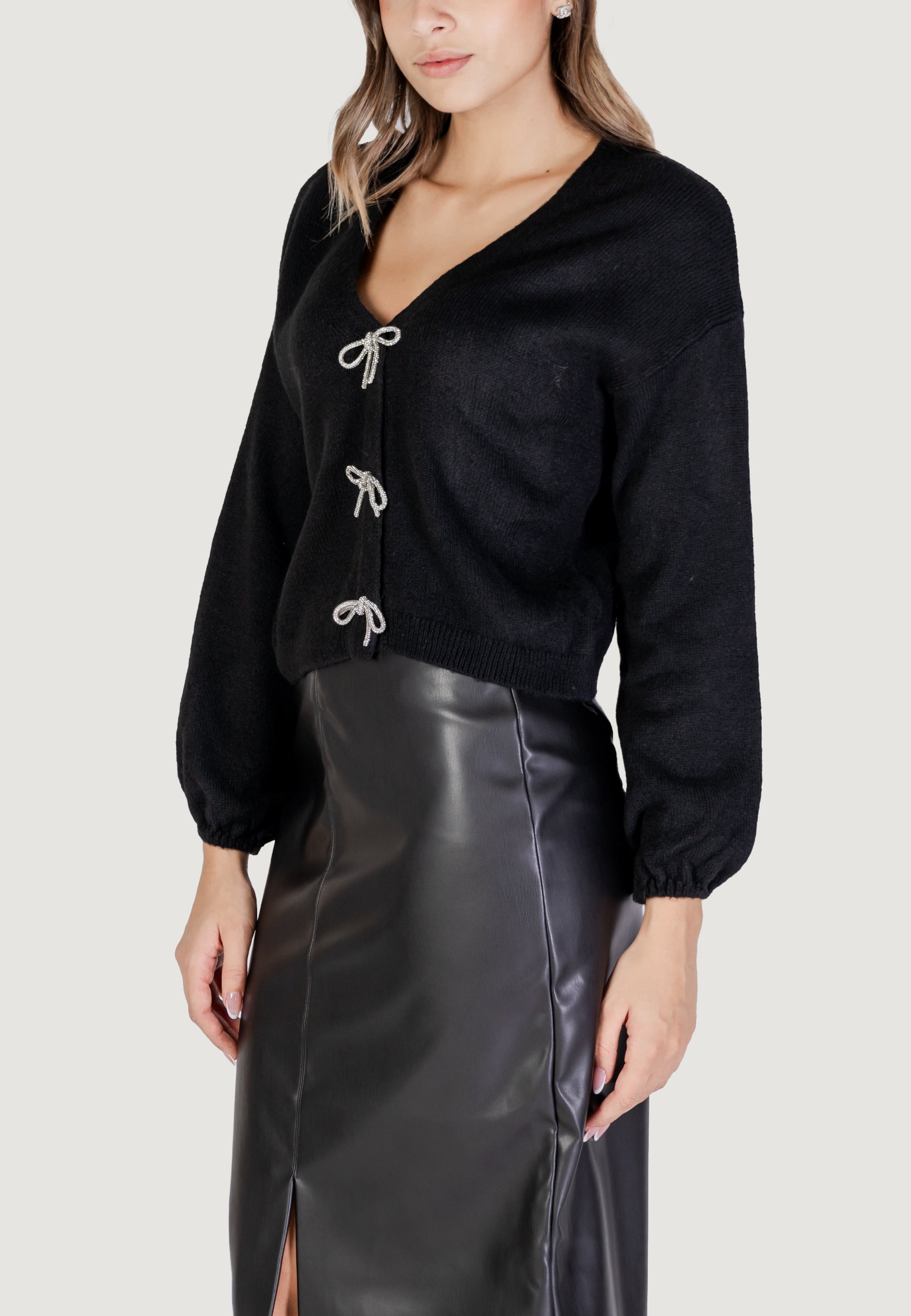 Maglione Only ONLDONNA LS V-NECK PULLOVER EX KNT
