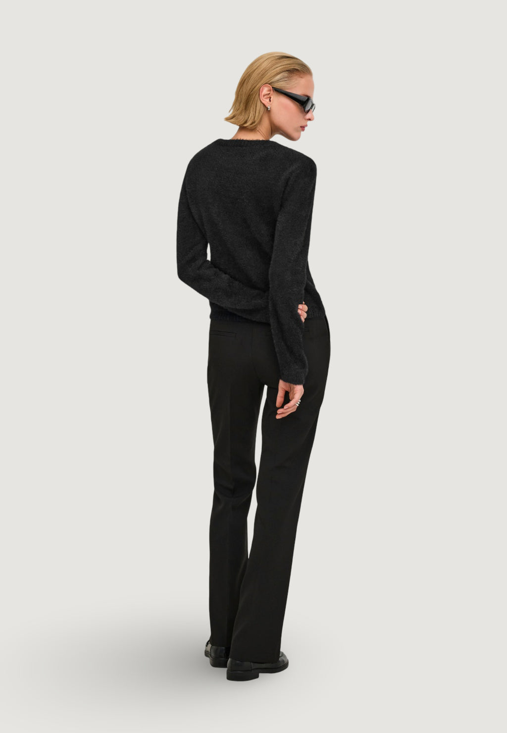 Maglione Only ONLKERRY PIUMO LS O-NECK CC KNT