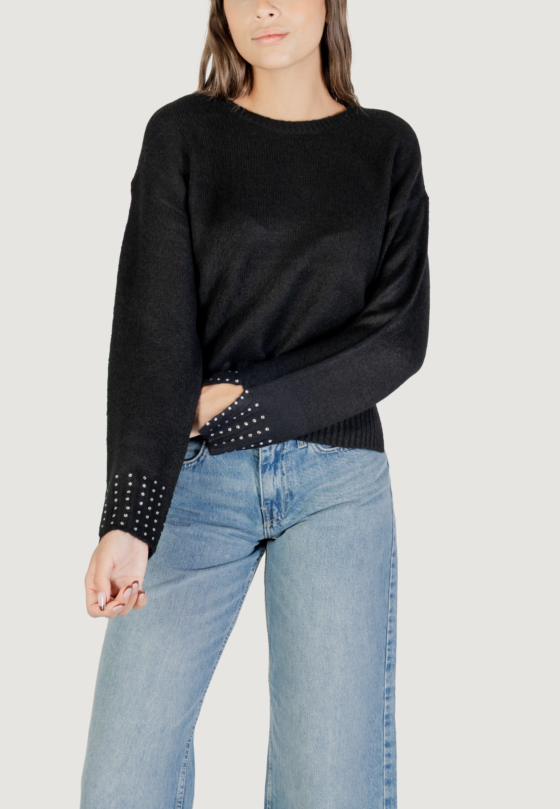 Maglione Only Onlohio Ls O-Neck Bling Pullover Knt