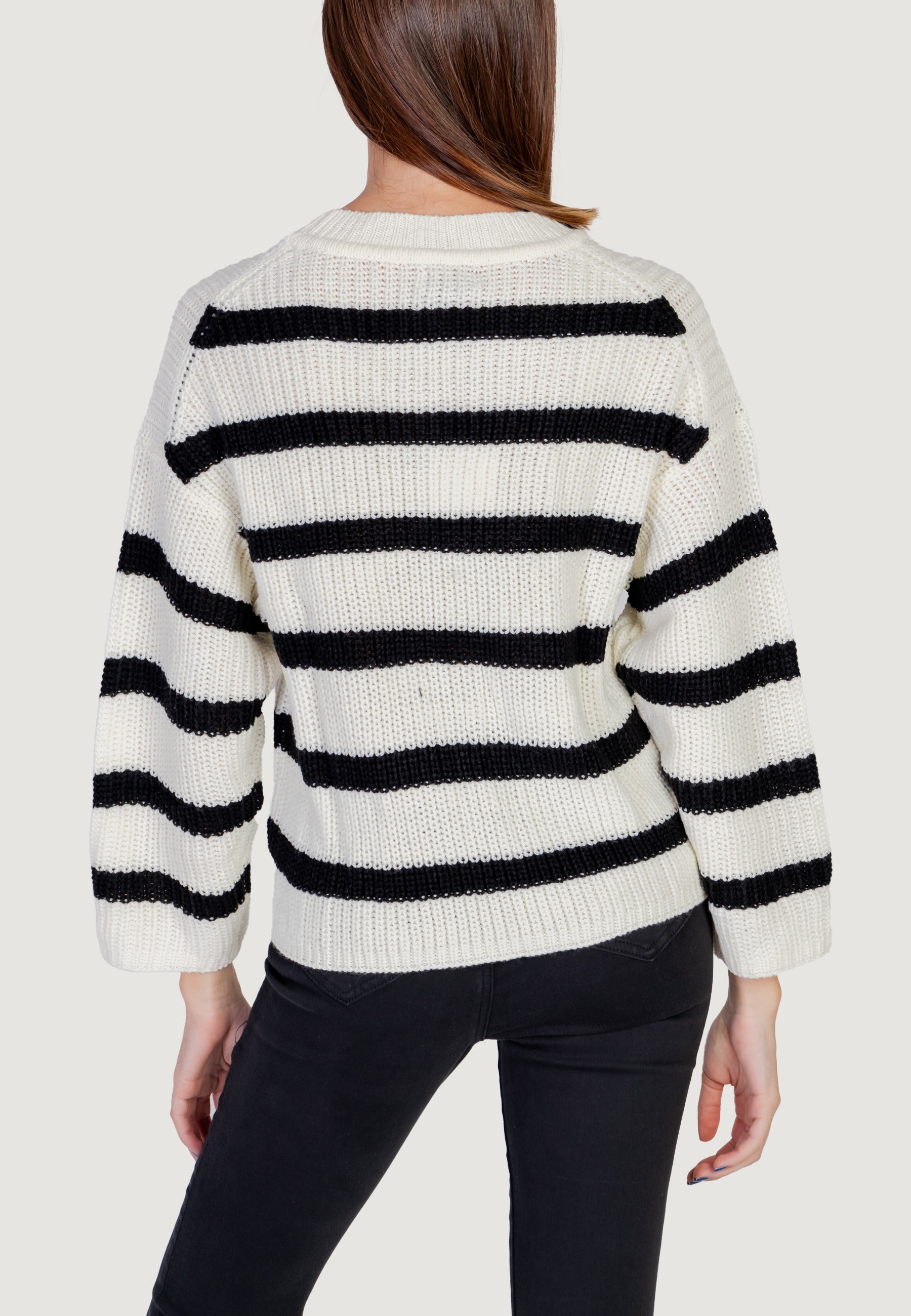 Maglione Jacqueline de Yong JDYJUSTY L/S STRIPE PULLOVER KNT NOOS