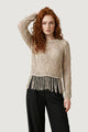 Pullover Only Onlleonie Ls Structur Fring Oneck Cc Knt