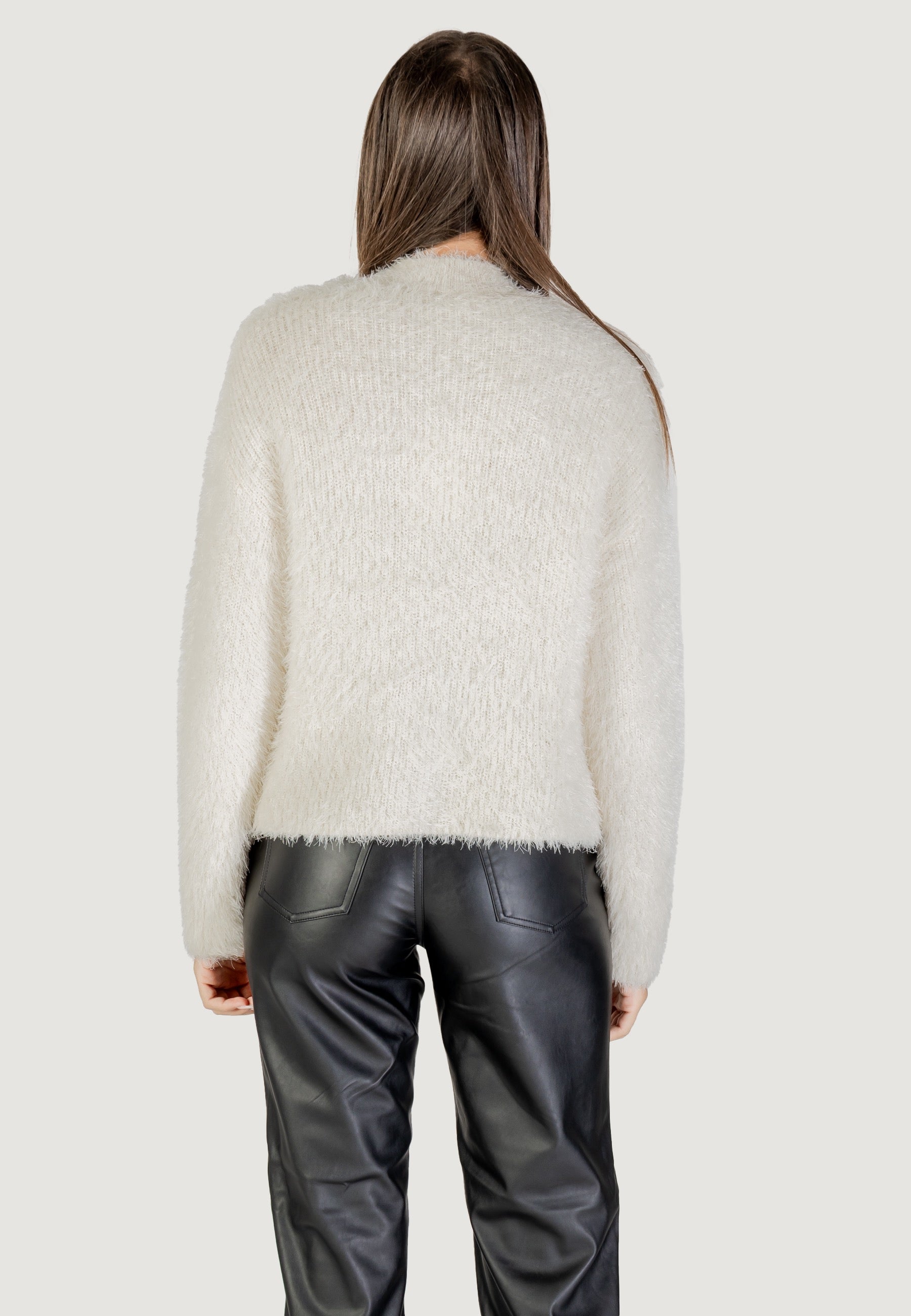 Maglione Only ONLLULU LS RIB HIGHNECK CC KNT