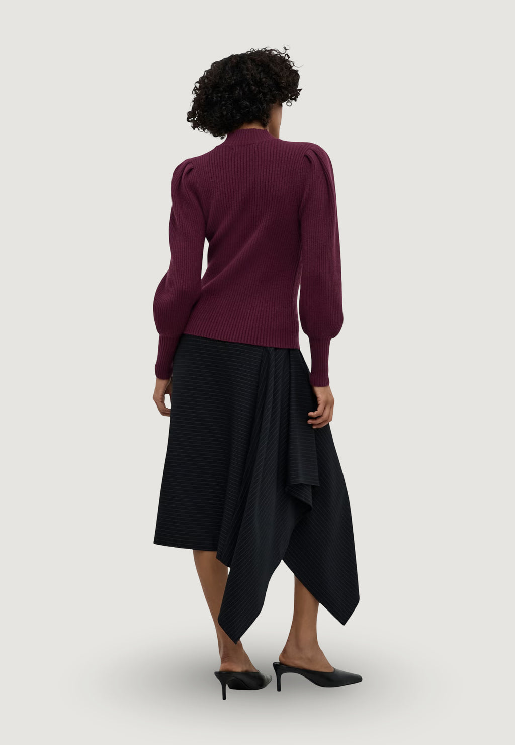 Maglione Only ONLKATIA LIFE L/S HIGHNE PULL KNT NOOS