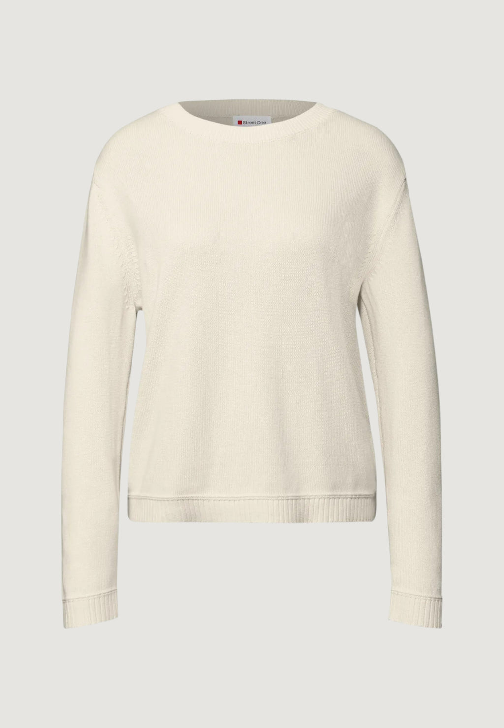 Maglione Street One cotton round neck