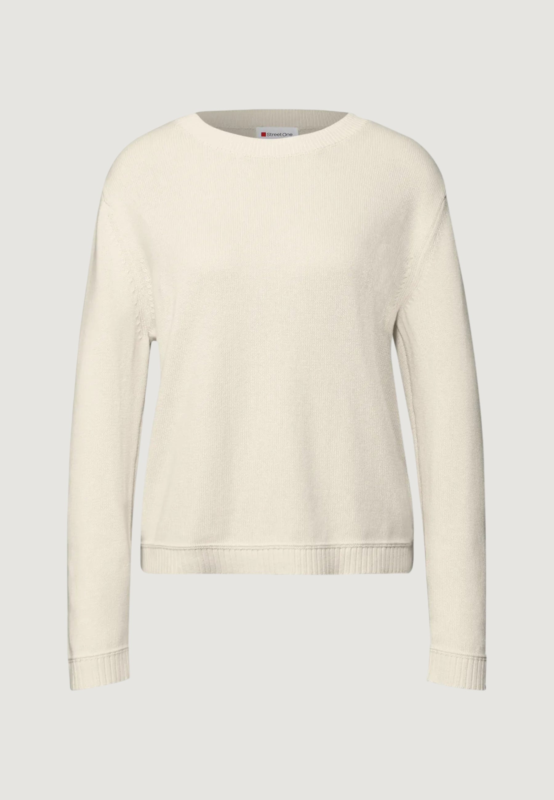 Maglione Street One cotton round neck