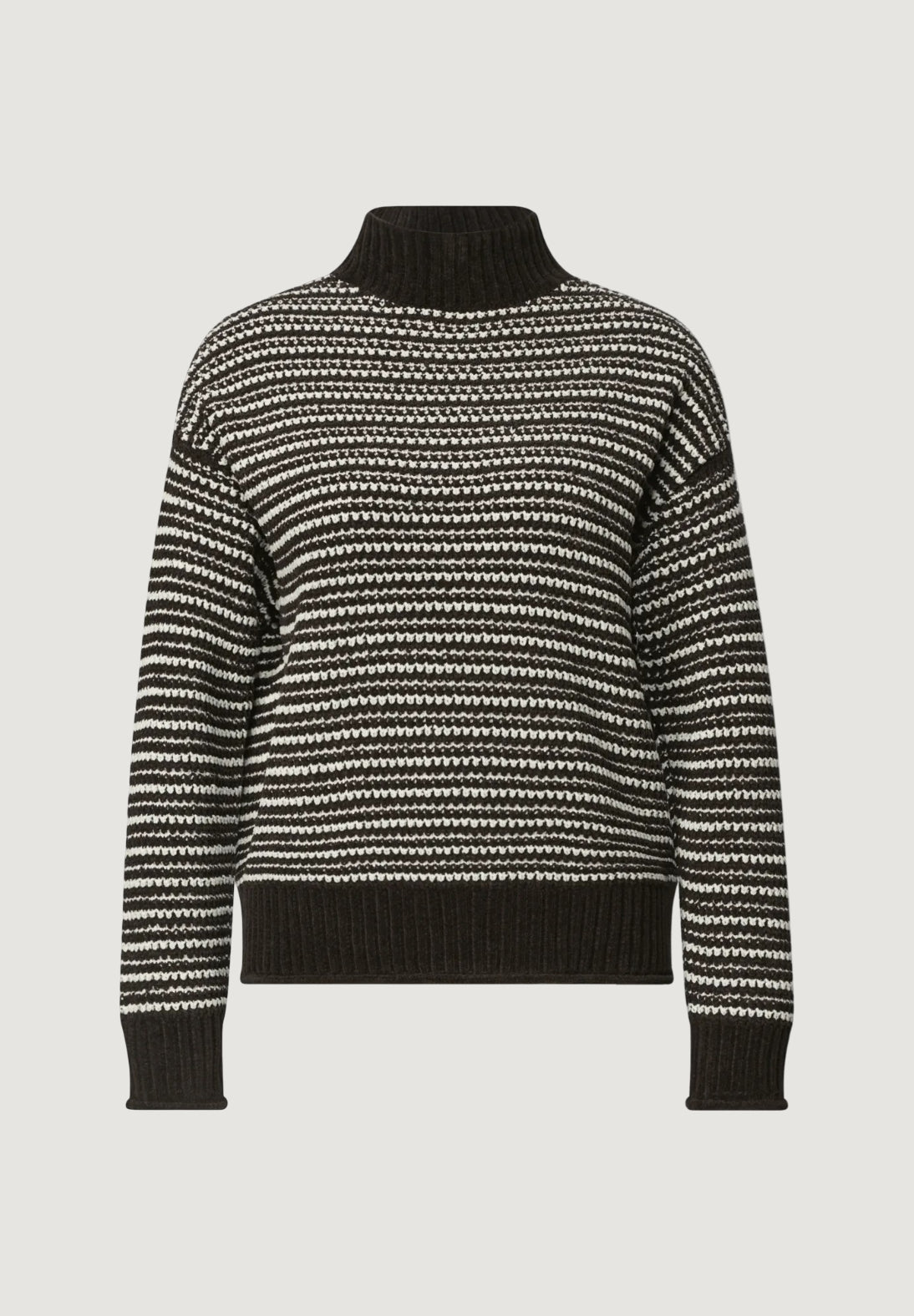 Maglione Street One LTD QR_velvet sweater striped