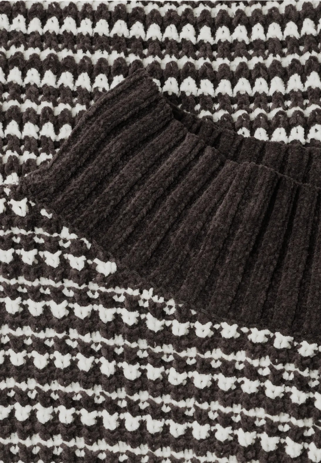 Maglione Street One LTD QR_velvet sweater striped