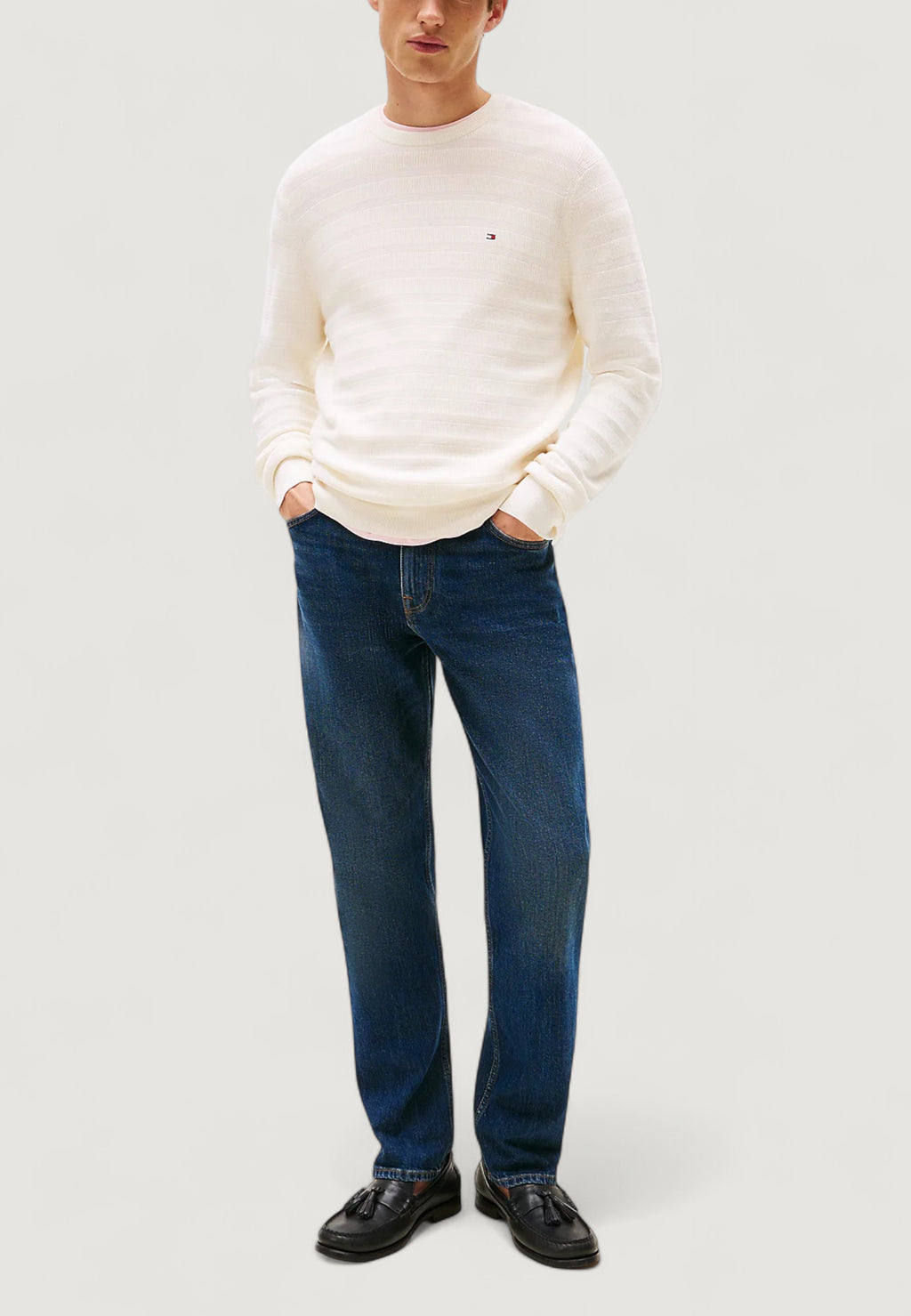 Pullover Tommy Hilfiger STRIPE STRUCTURE C N