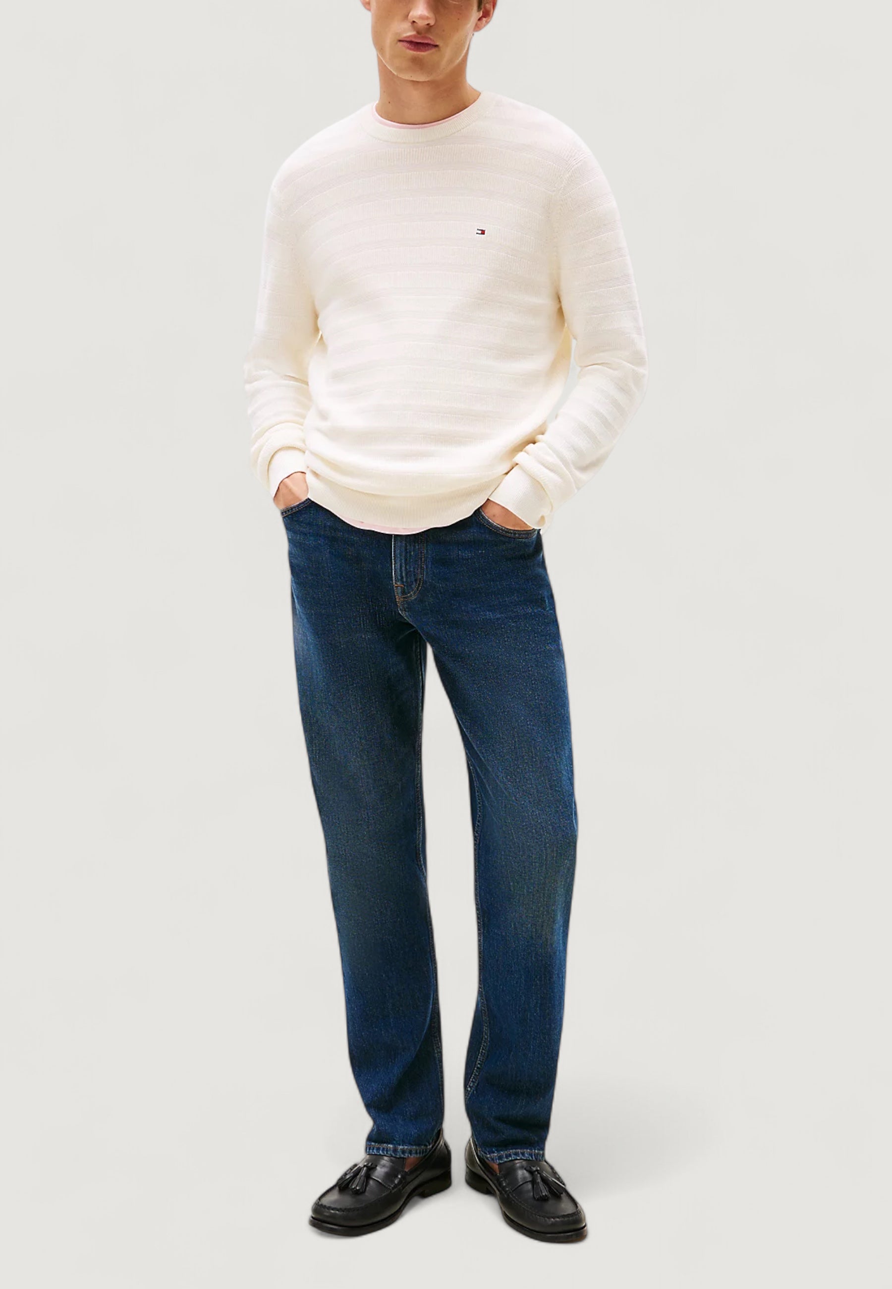 Pullover Tommy Hilfiger STRIPE STRUCTURE C N