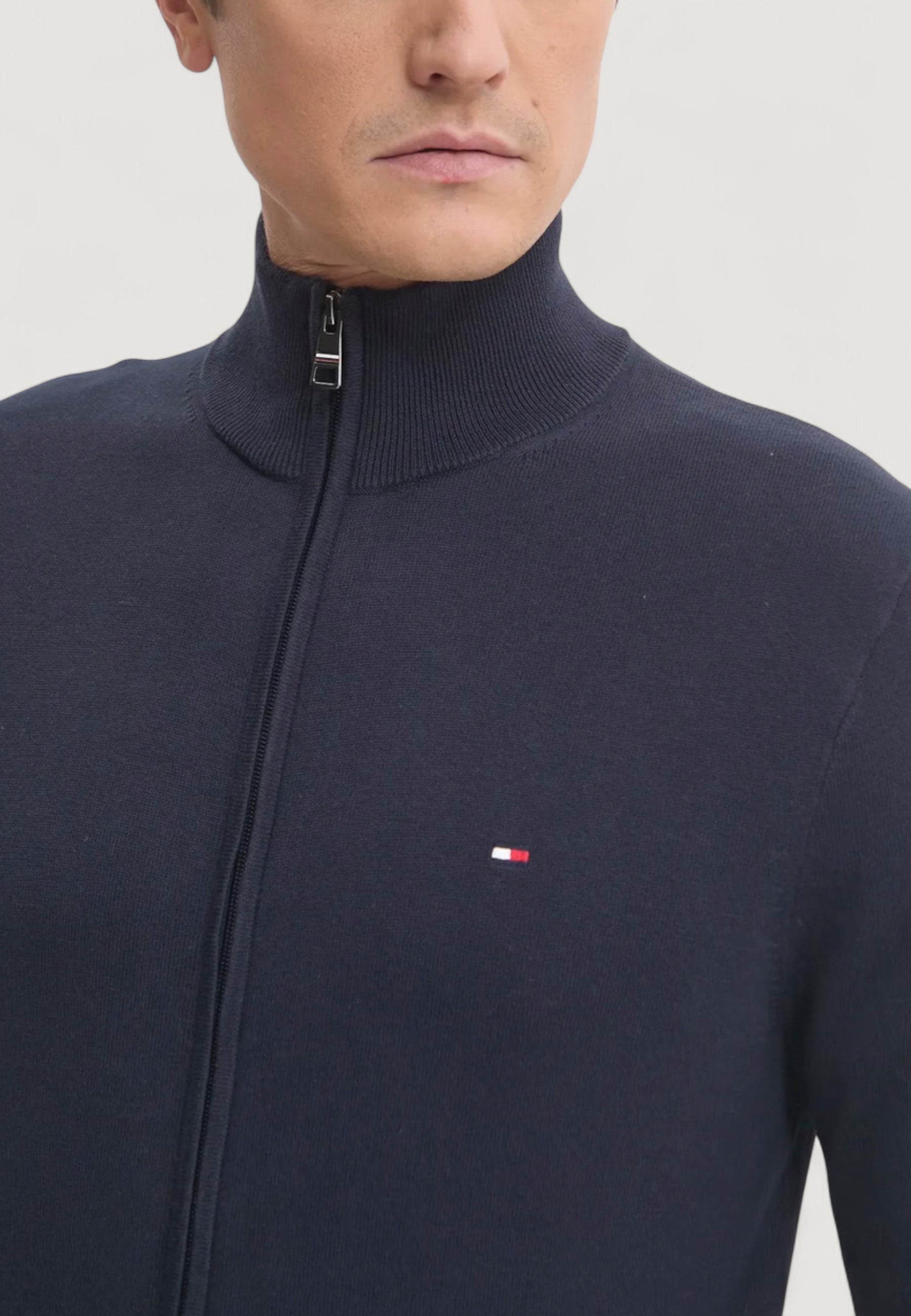 Pullover Tommy Hilfiger ESSENTIAL COTTON ZIP