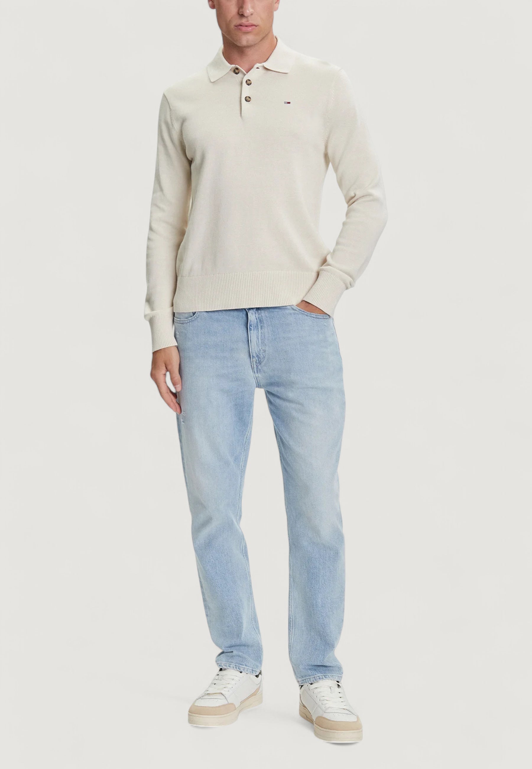 Polo manica lunga Tommy Hilfiger Jeans TJM SLIM ESSENTIAL P