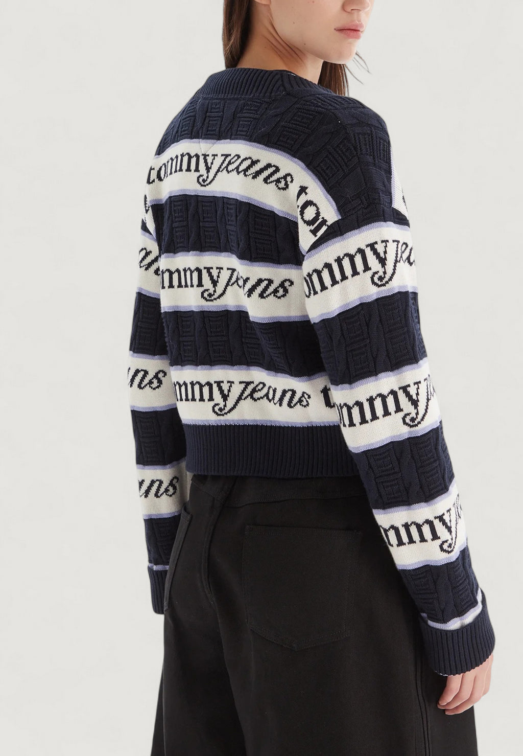 Pullover Tommy Hilfiger Jeans TJW STRIPE LOGO SWEA
