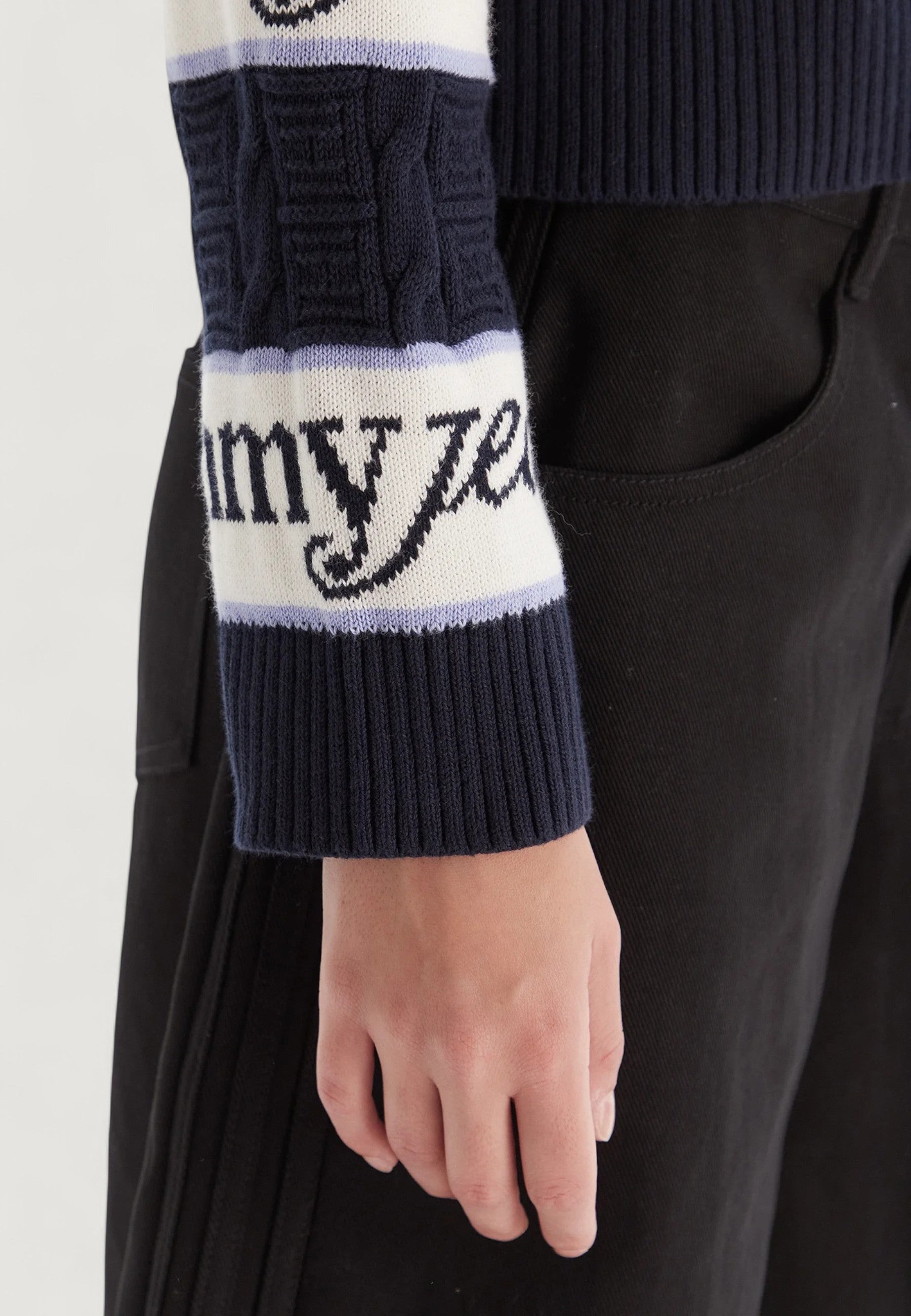 Pullover Tommy Hilfiger Jeans TJW STRIPE LOGO SWEA