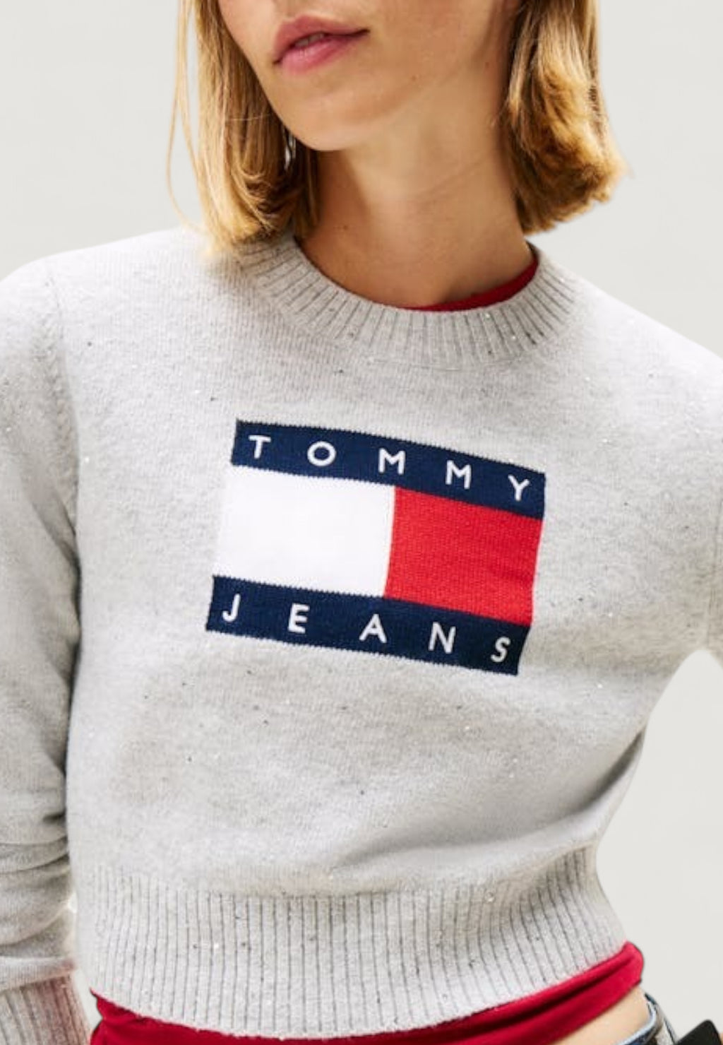 Pullover Tommy Hilfiger Jeans TJW SPARKLE FLAG SWE