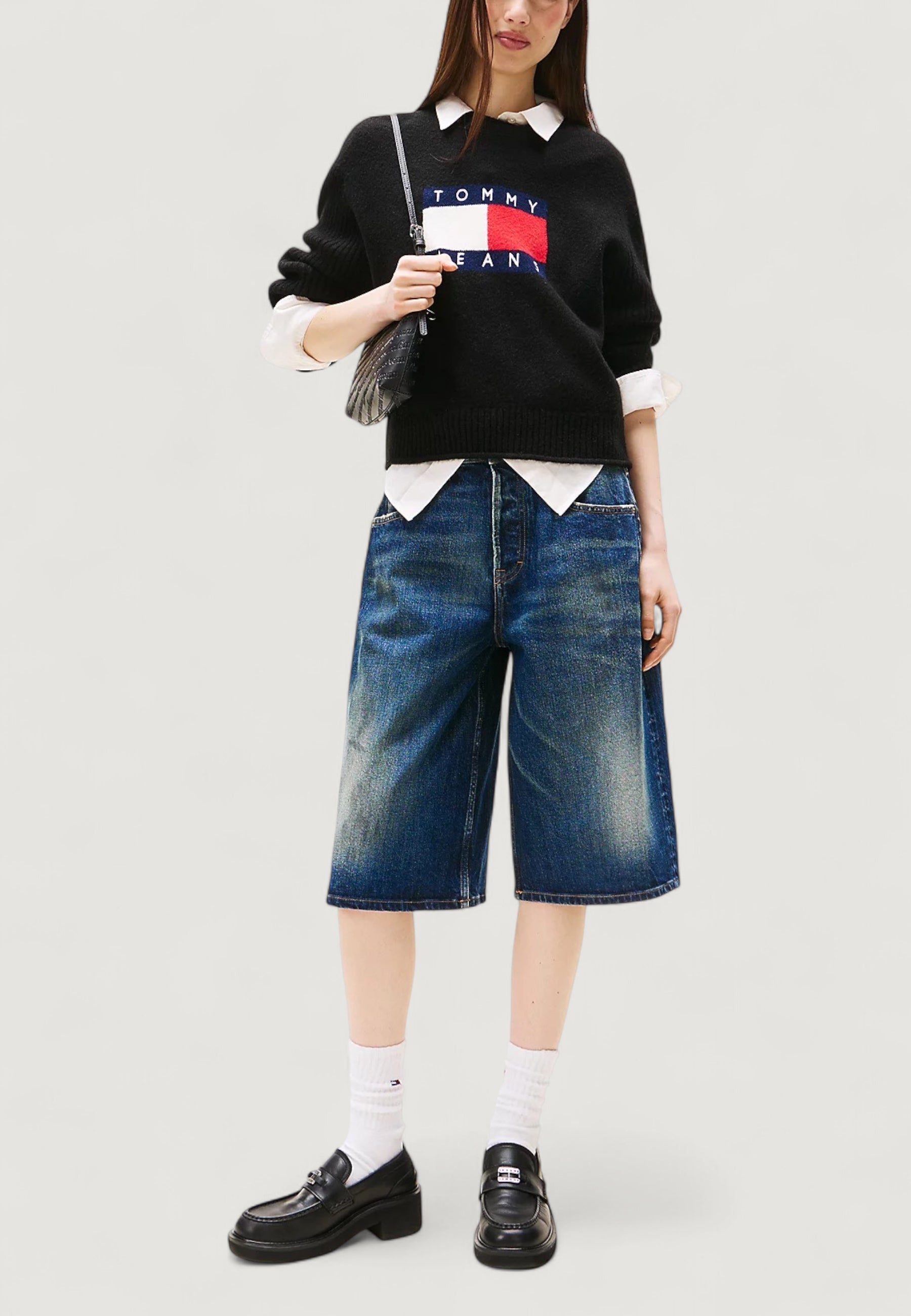 Maglione Tommy Hilfiger Jeans TJW MELANGE FLAG SWE