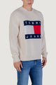 Maglione Tommy Hilfiger Jeans TJM REG MELANGE FLAG