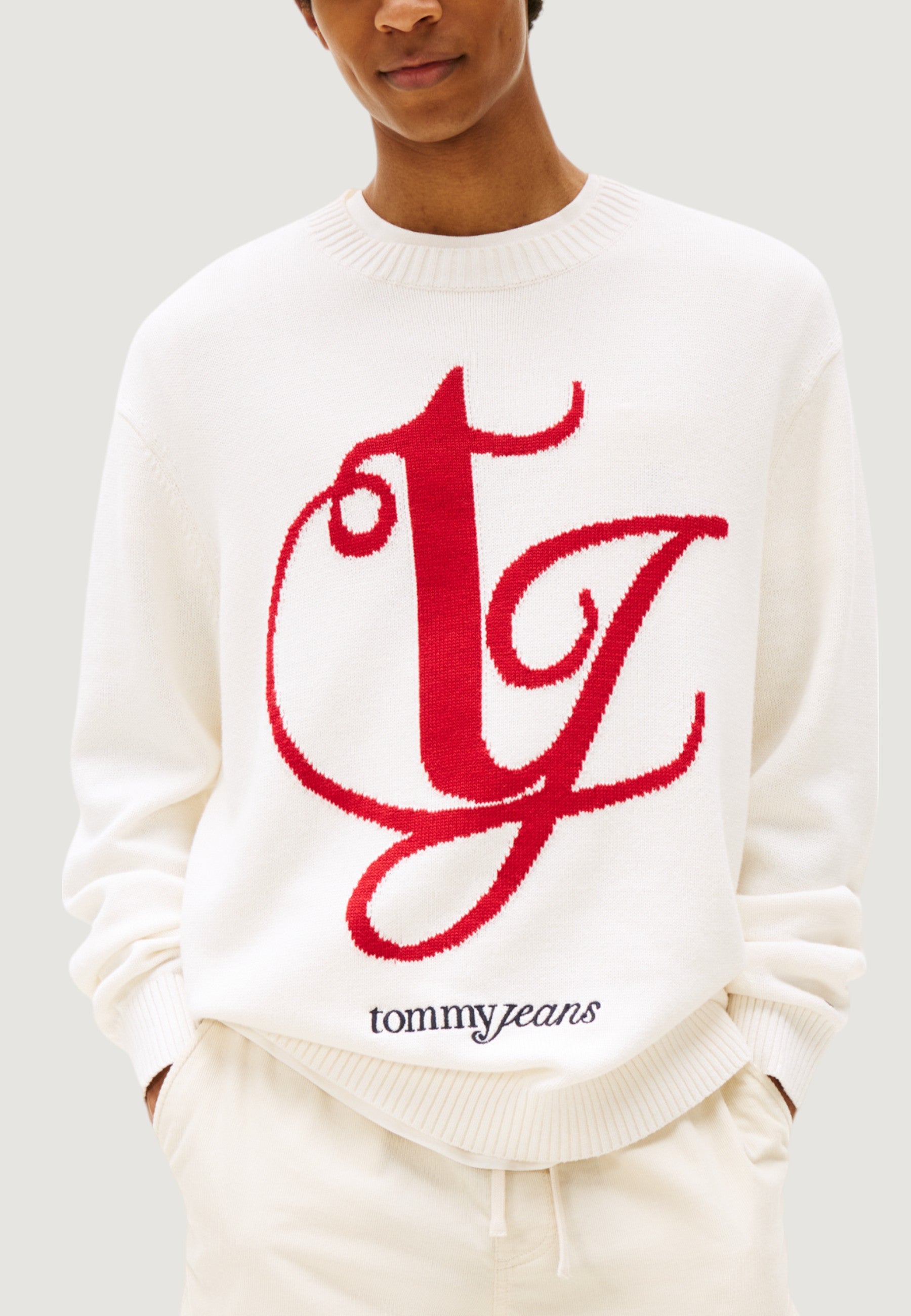 Maglione Tommy Hilfiger Jeans TJM REG MONOGRAM CNE