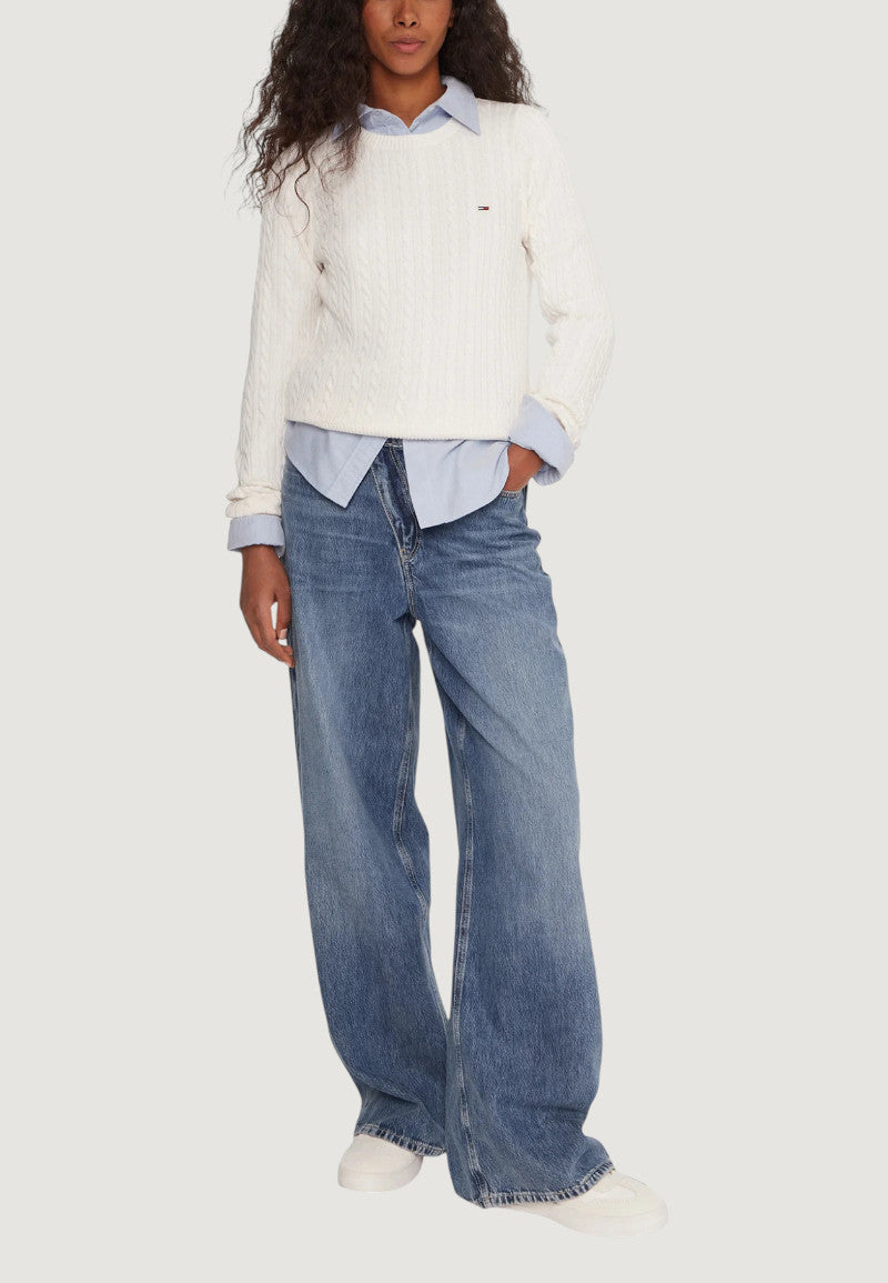 Maglione Tommy Hilfiger Jeans TJW CABLE ESSENTIAL