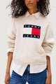Maglione Tommy Hilfiger Jeans TJW MELANGE FLAG SWE