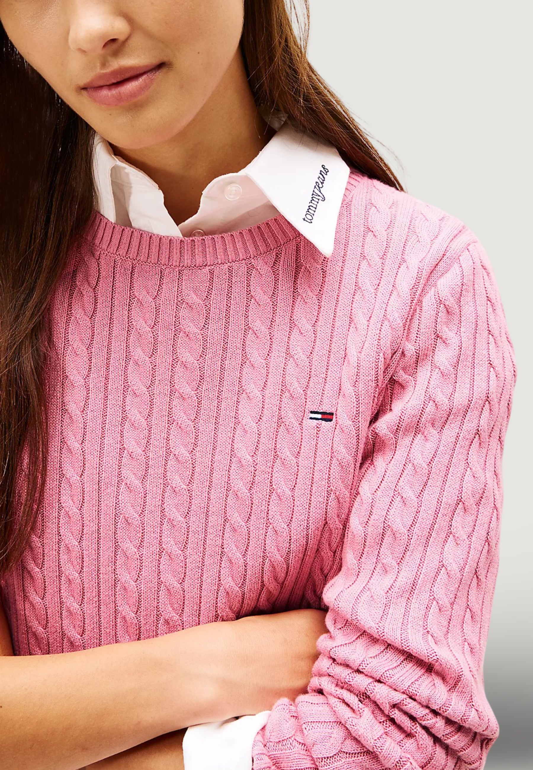 Maglione Tommy Hilfiger Jeans TJW CABLE ESSENTIAL