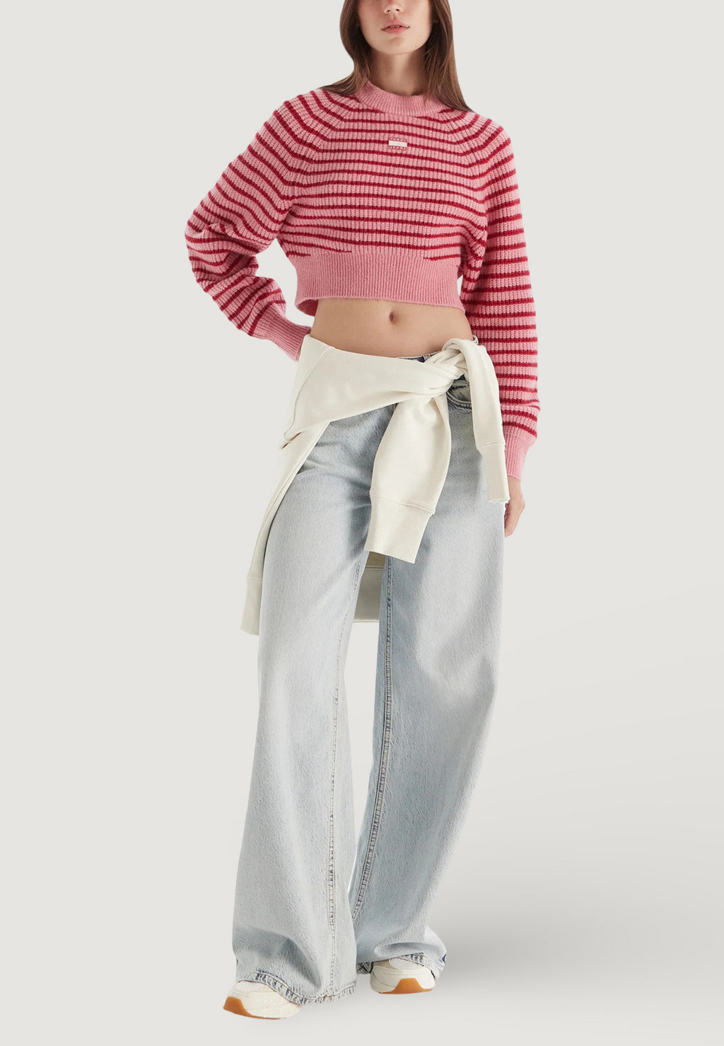 Pullover Tommy Hilfiger Jeans TJW CROP BADGE SWEAT