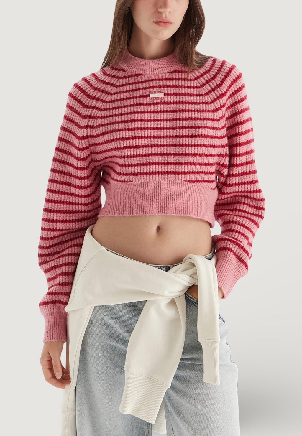 Pullover Tommy Hilfiger Jeans TJW CROP BADGE SWEAT