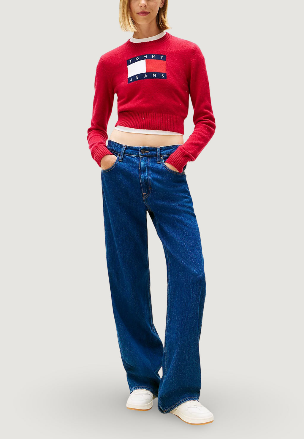 Pullover Tommy Hilfiger Jeans TJW SPARKLE FLAG SWE