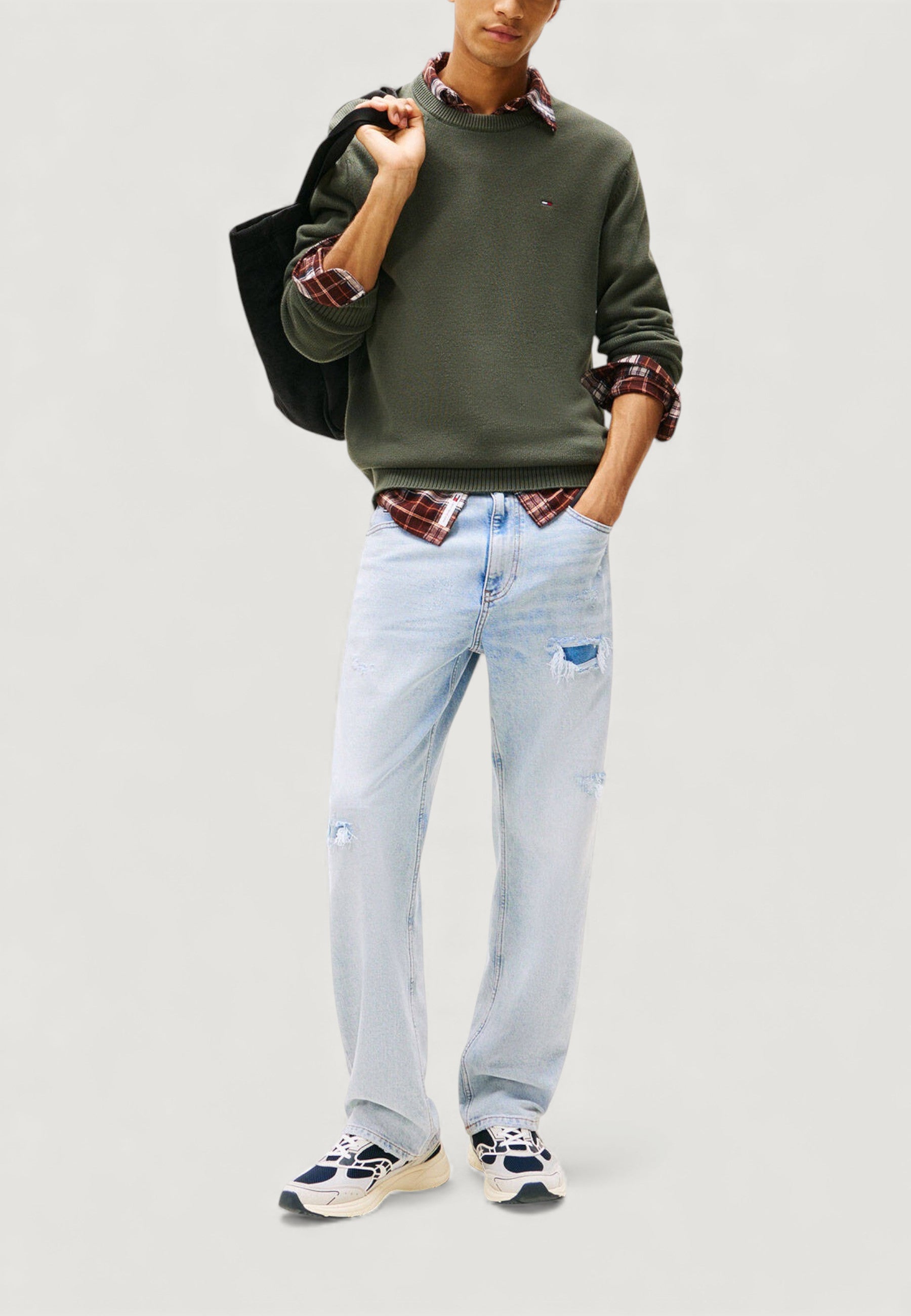 Maglione Tommy Hilfiger Jeans TJM SLIM ESS SWEATER