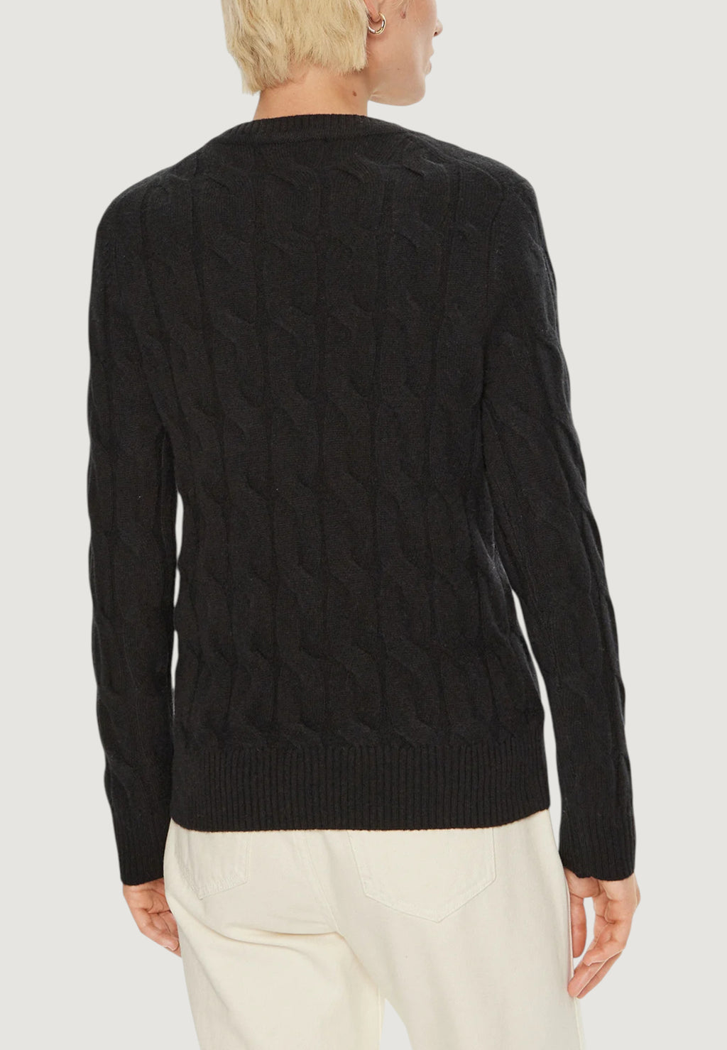 Maglione Tommy Hilfiger SOFT WOOL CABLE C-NK