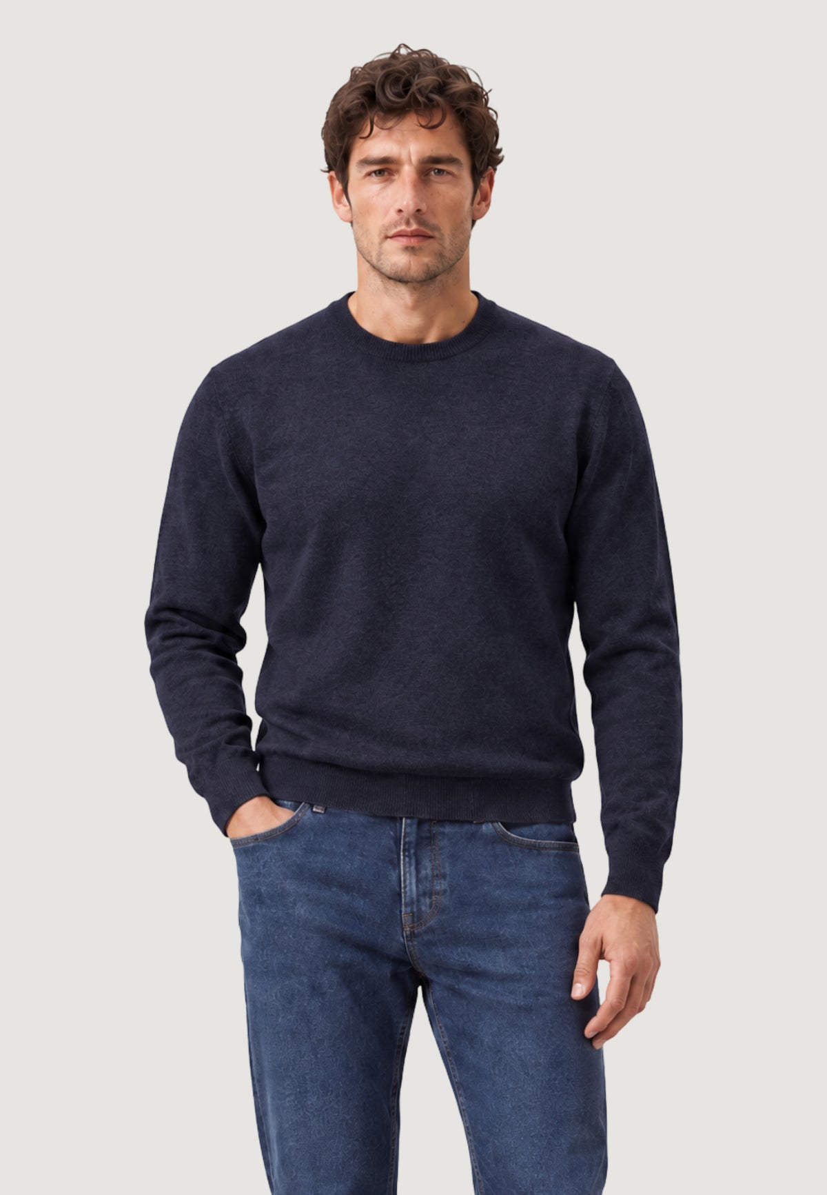 Pullover YOS GIROCOLLO FIN.12 MISTO CASHMERE