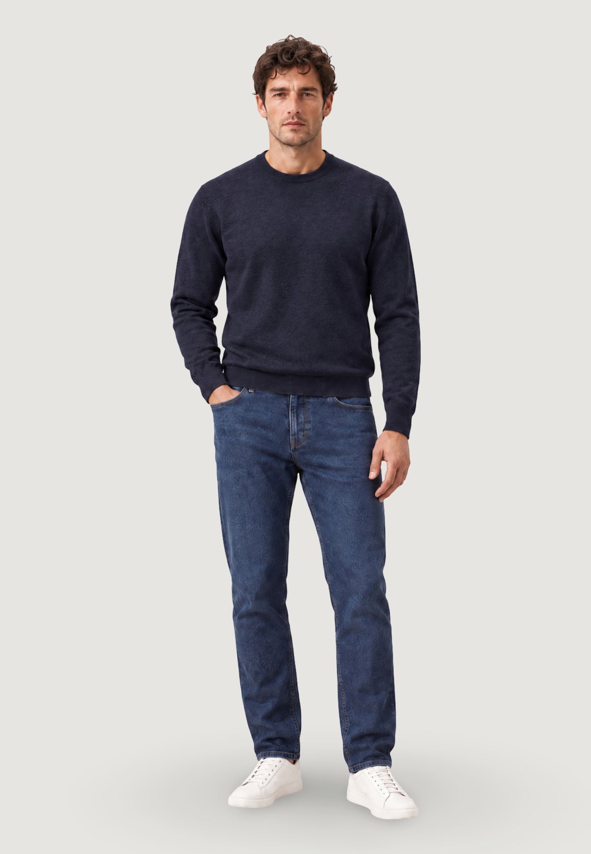 Pullover YOS GIROCOLLO FIN.12 MISTO CASHMERE
