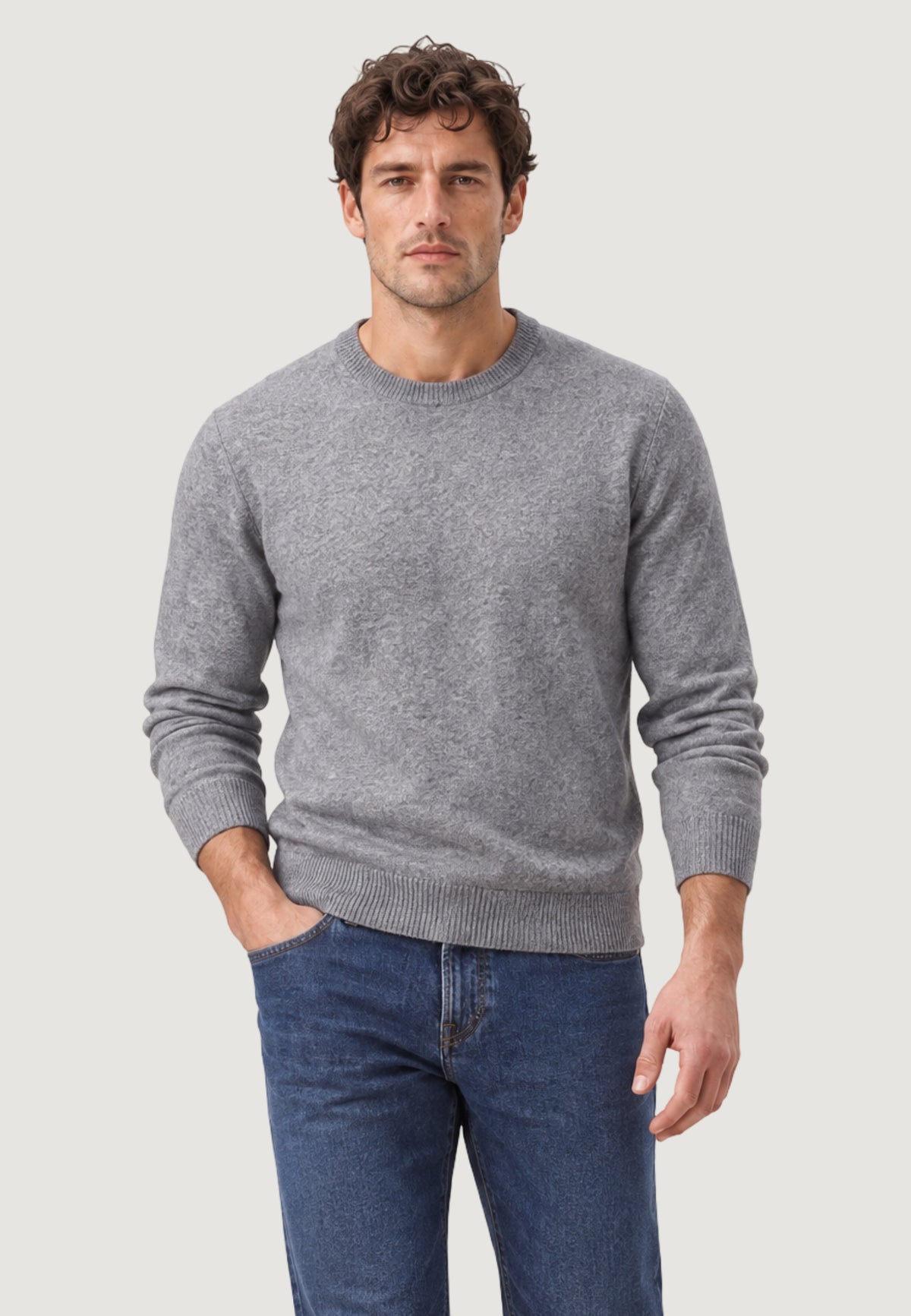 Pullover YOS GIROCOLLO MISTO CASHMERE FIN 7