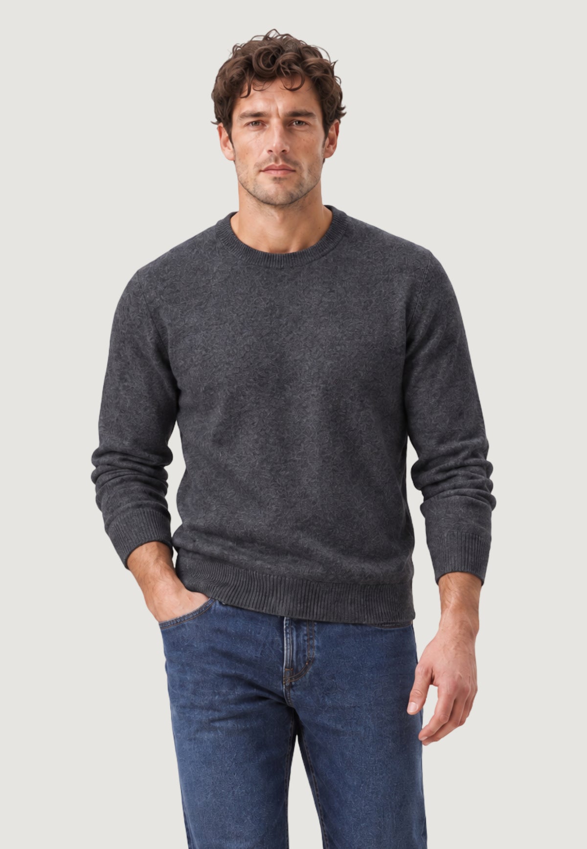 Pullover YOS GIROCOLLO FIN.12 MISTO CASHMERE