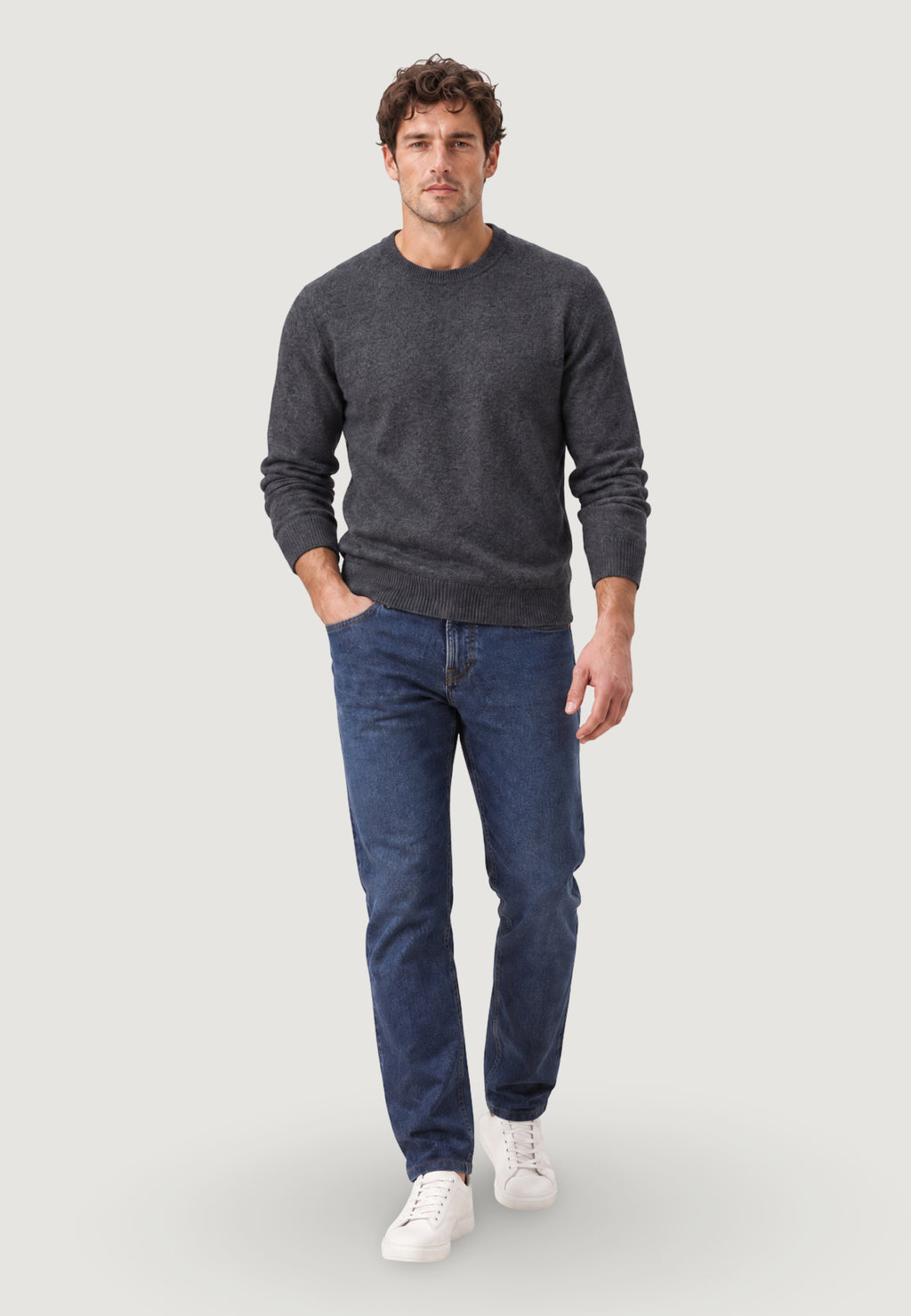 Pullover YOS GIROCOLLO FIN.12 MISTO CASHMERE