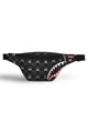 Waist bag Sprayground GRAY PEEKING CHARACTER CHECK SAVVY CROSSBODY